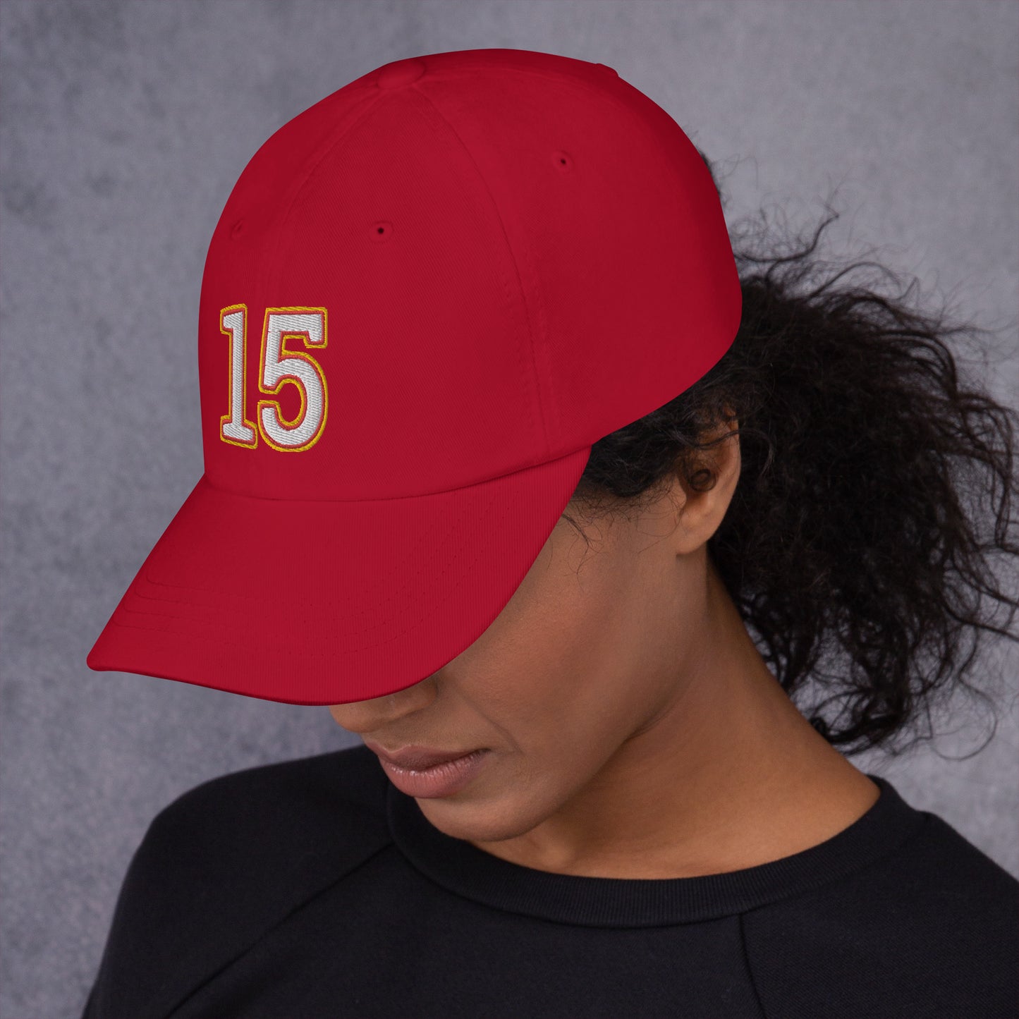 Mahomes Hat / Mahomes 15 Hat / 15 Hat / Chiefs Dad hat