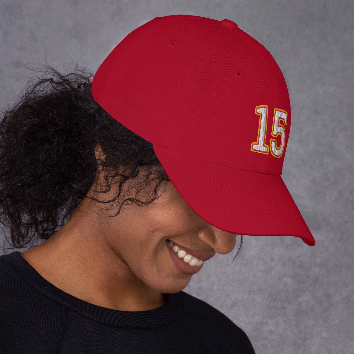 Mahomes Hat / Mahomes 15 Hat / 15 Hat / Chiefs Dad hat