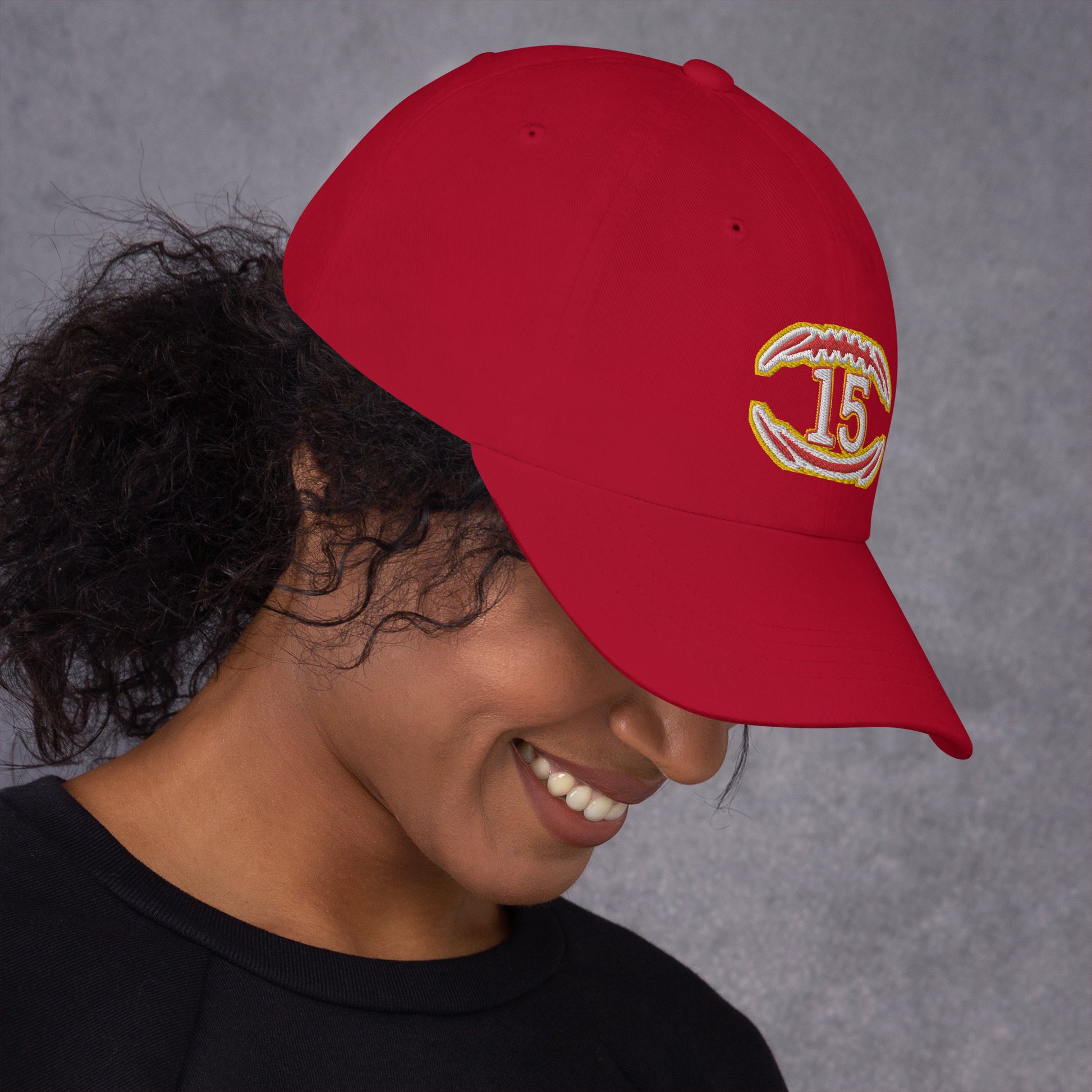 Mahomes Hat / Mahomes 15 Hat / 15 Hat / Chiefs Dad hat