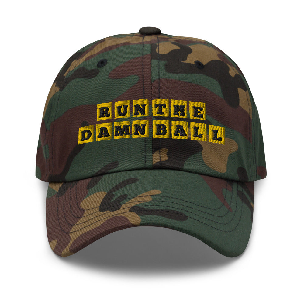 Run The Damn Ball Hat / Waffle Hat / Run The Damn Ball Dad hat