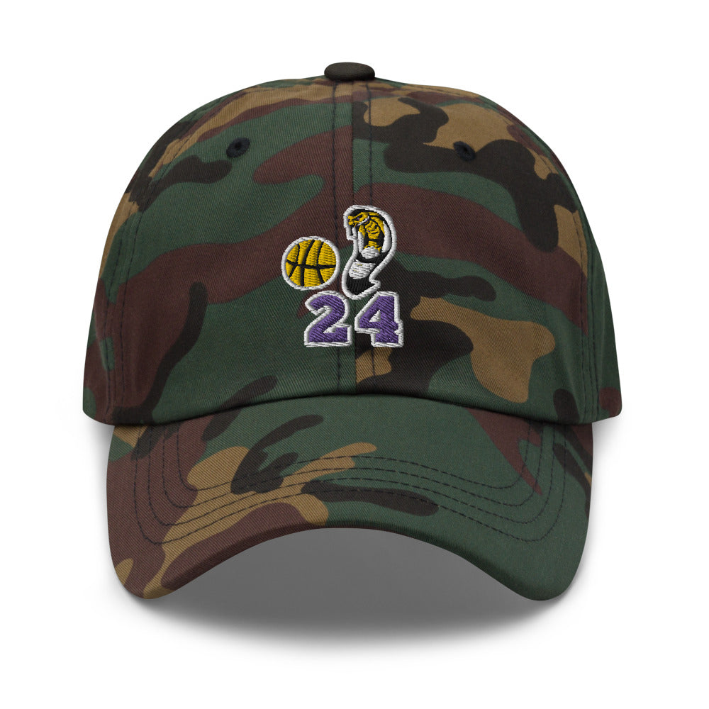 Kobe Bryant Hat / Mamba Hat / Black Mamba Hat / KB Dad hat