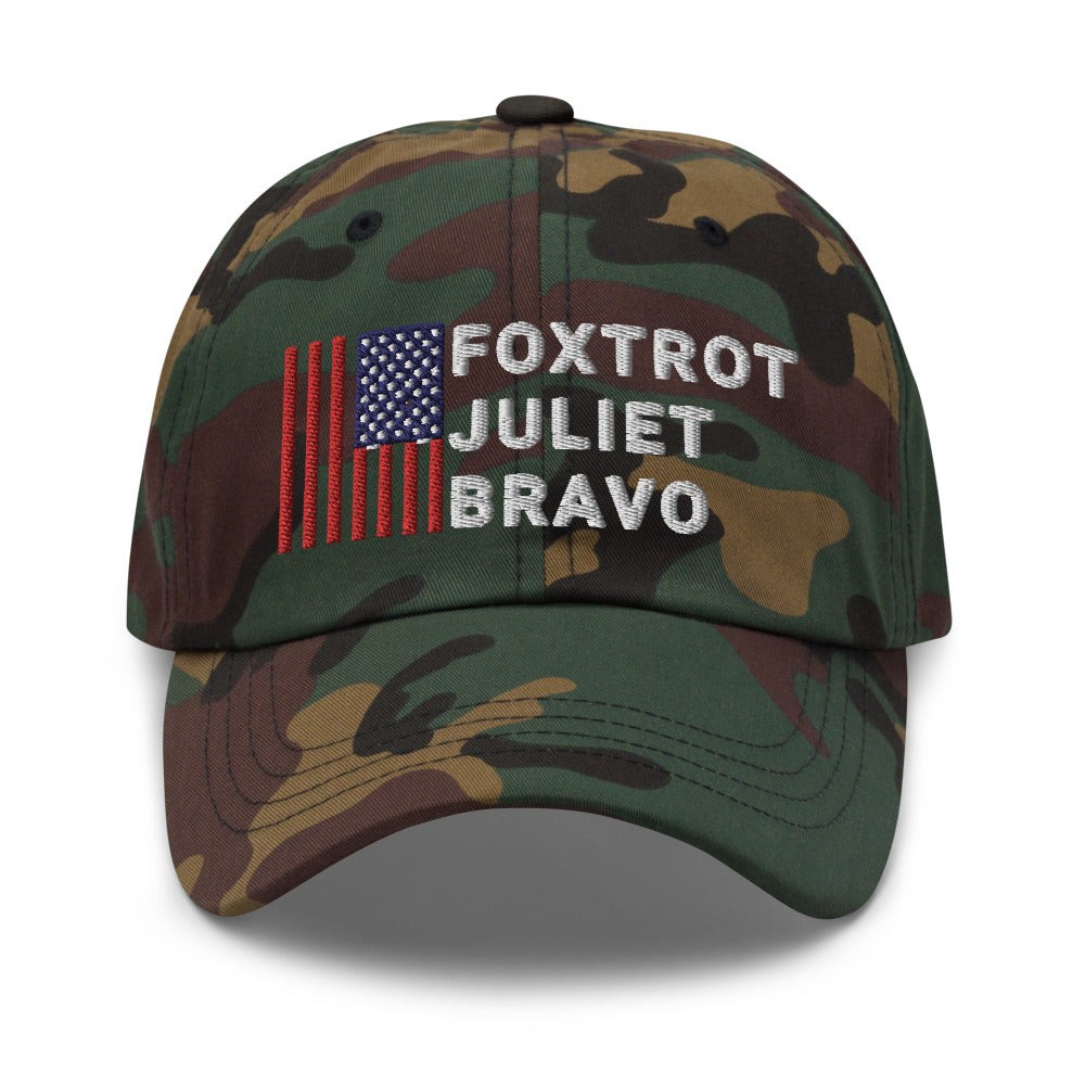 Foxtrot juliet bravo hat / foxtrot juliet bravo Dad hat