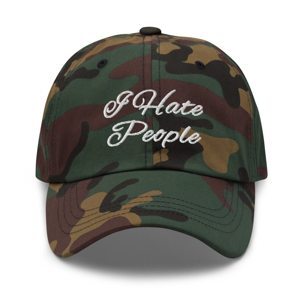 I hate people hat / I hate people Dad hat