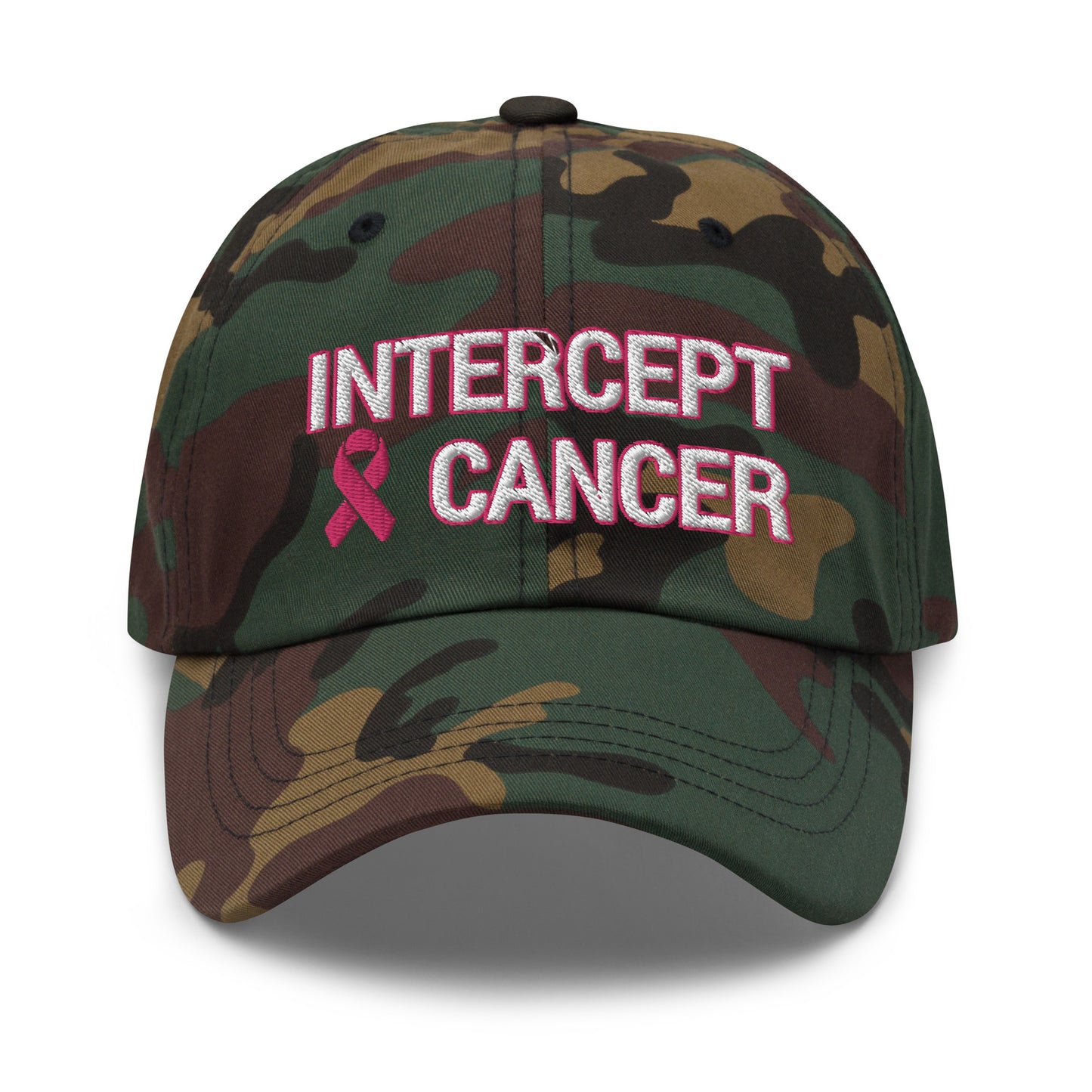 Intercept Cancer Hat / Cancer Hat / Intercept Cancer Dad hat