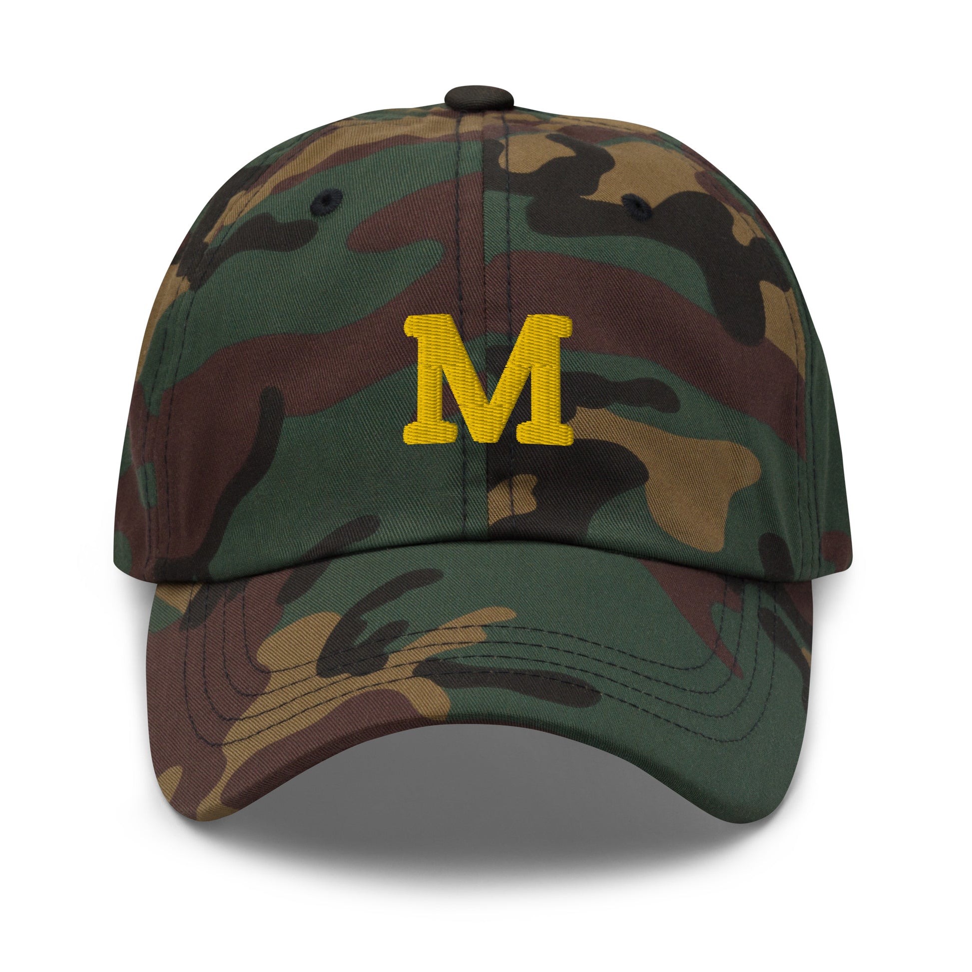 Michigan's Jim Harbaugh Hat / M Hat / Broncos Dad hat