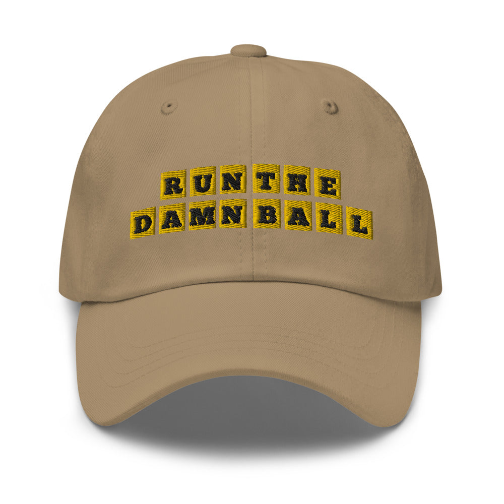 Run The Damn Ball Hat / Waffle Hat / Run The Damn Ball Dad hat