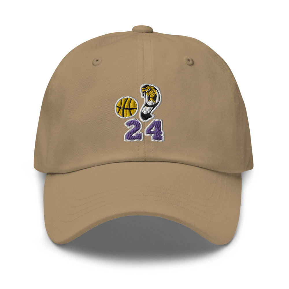 Kobe Bryant Hat / Mamba Hat / Black Mamba Hat / KB Dad hat