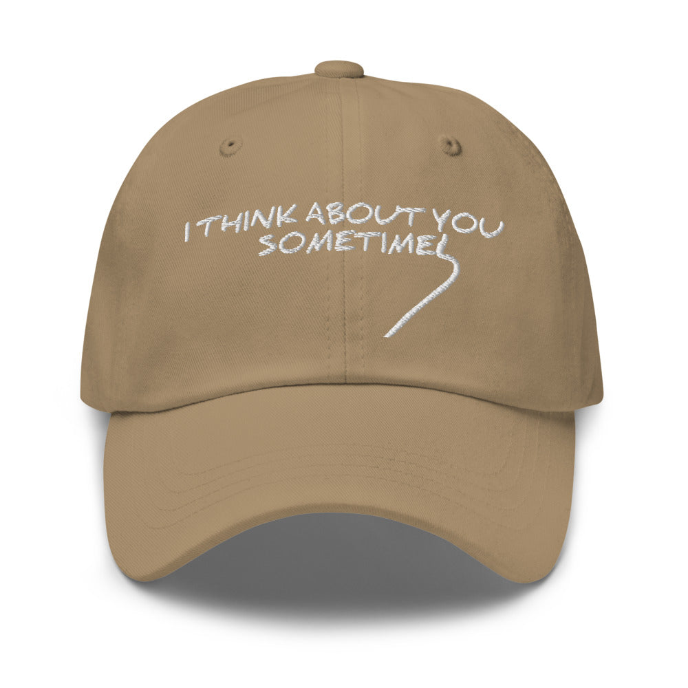 i think about you sometimes hat / i think about you sometimes / Dad hat