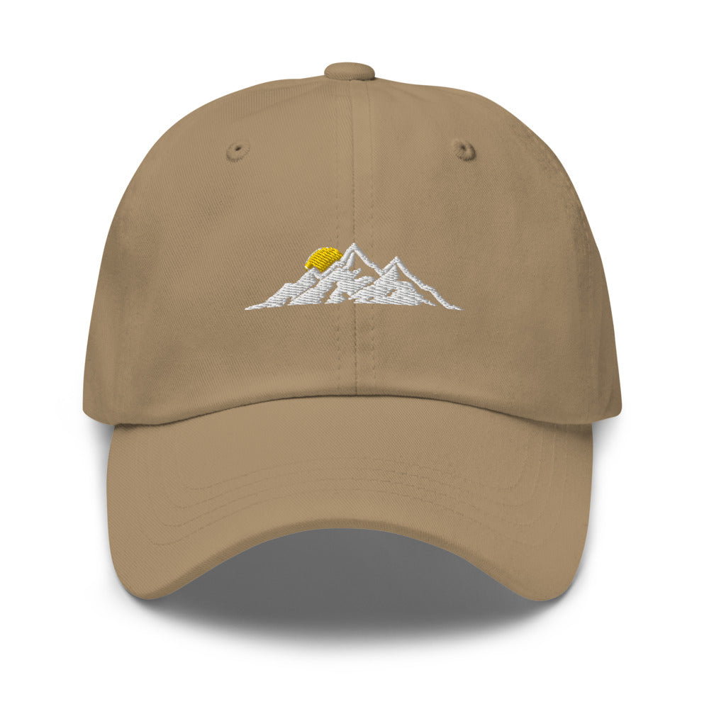 Mountains hat / Mountains embroidered hat / Mountains Dad hat