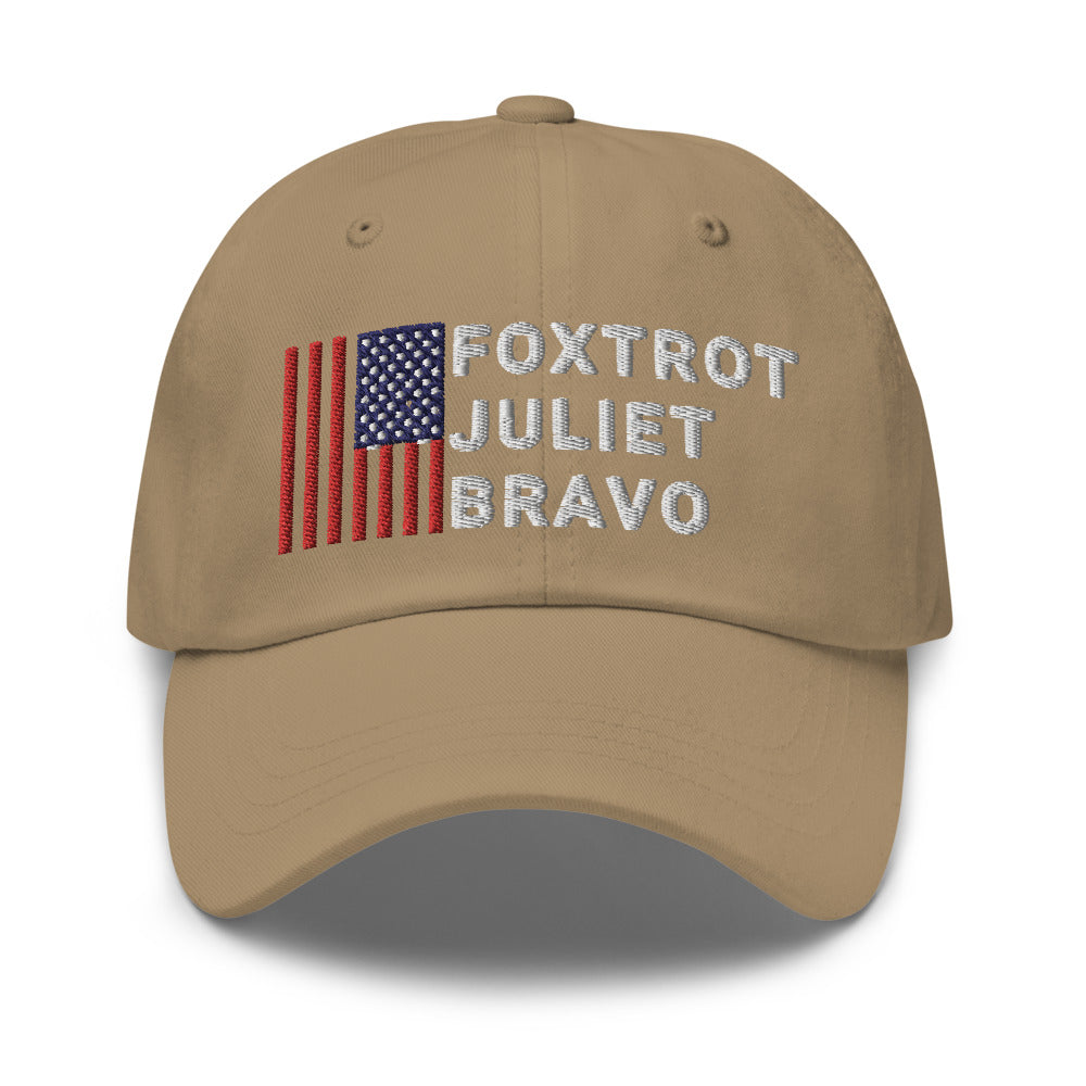 Foxtrot juliet bravo hat / foxtrot juliet bravo Dad hat