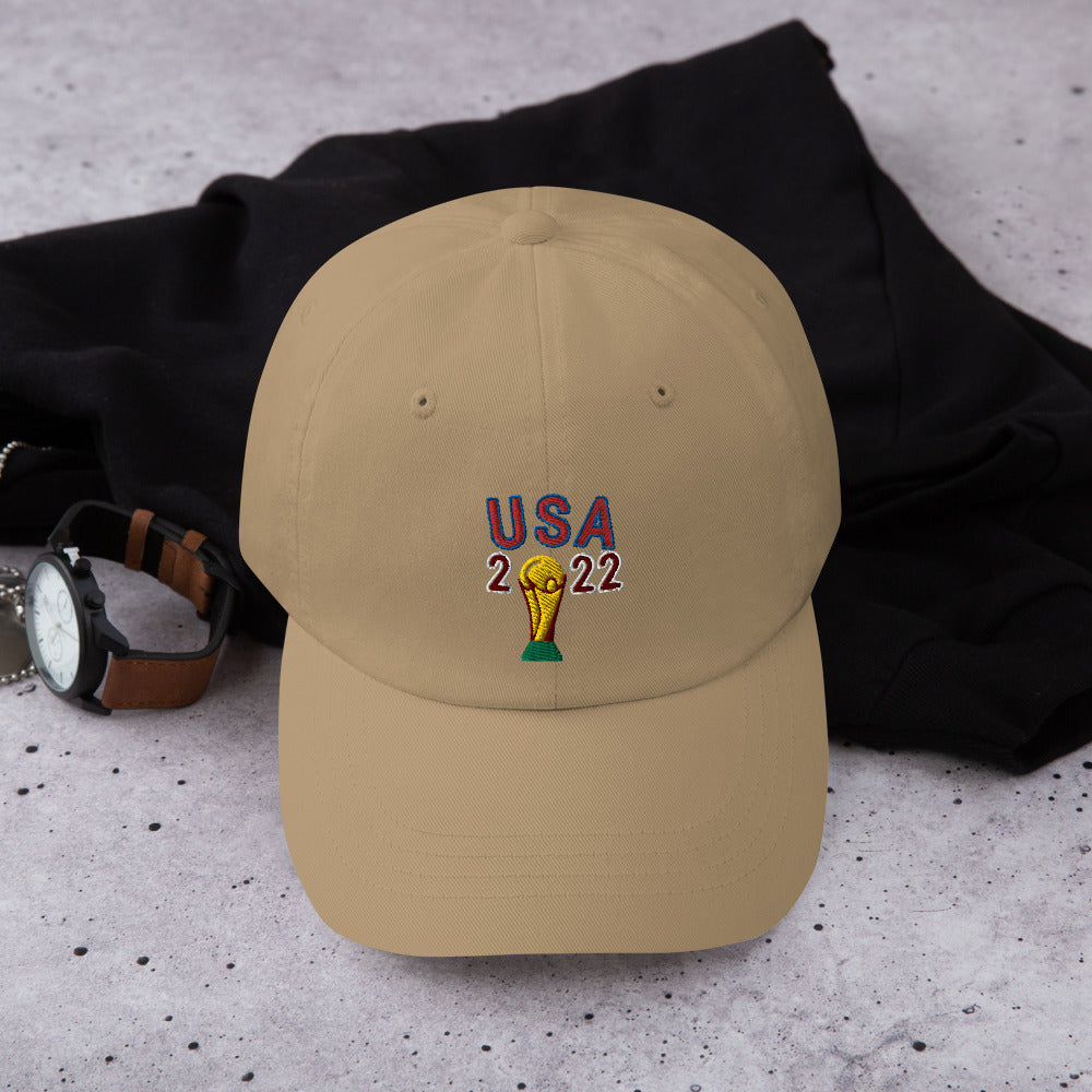 States United Hat / World Cup USA 2022 / World Cup Qatar 2022 Dad hat