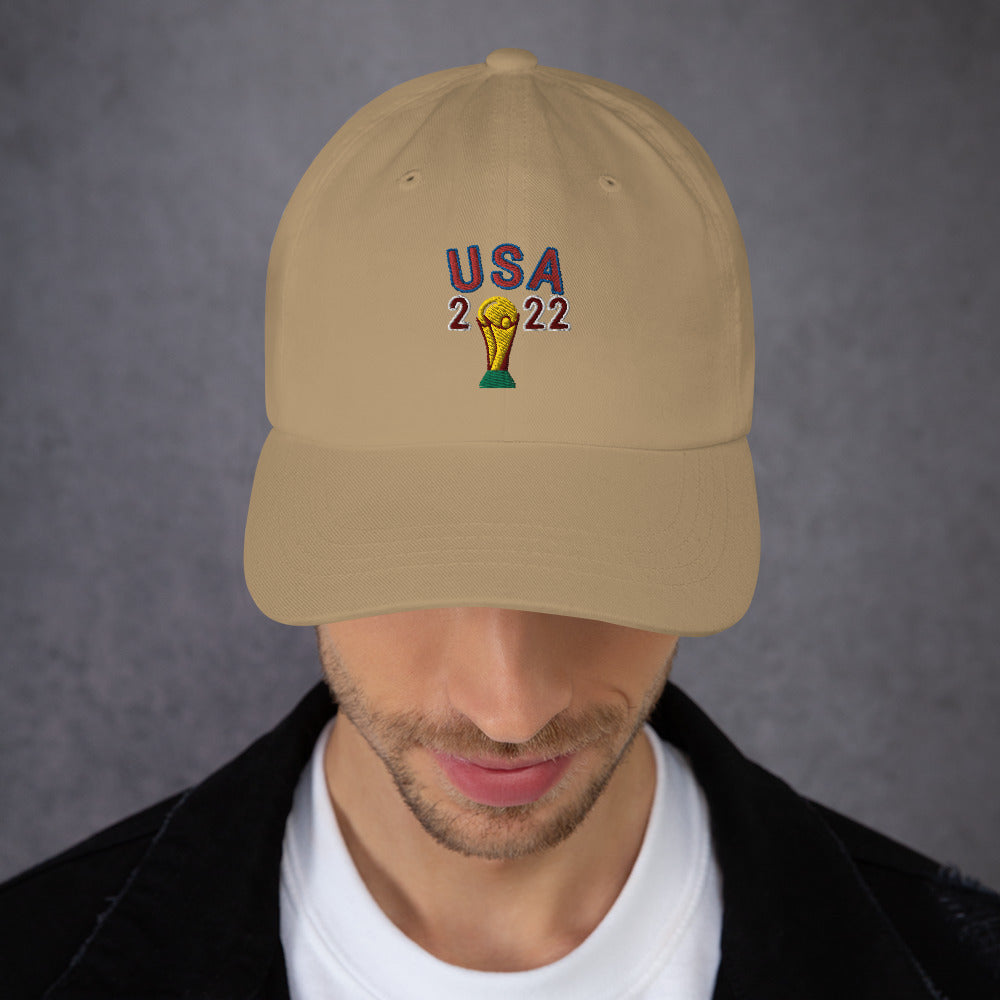 States United Hat / World Cup USA 2022 / World Cup Qatar 2022 Dad hat