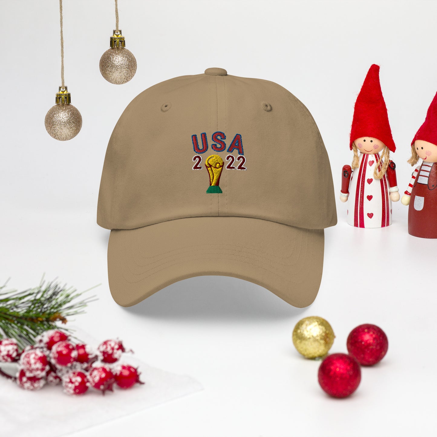 States United Hat / World Cup USA 2022 / World Cup Qatar 2022 Dad hat