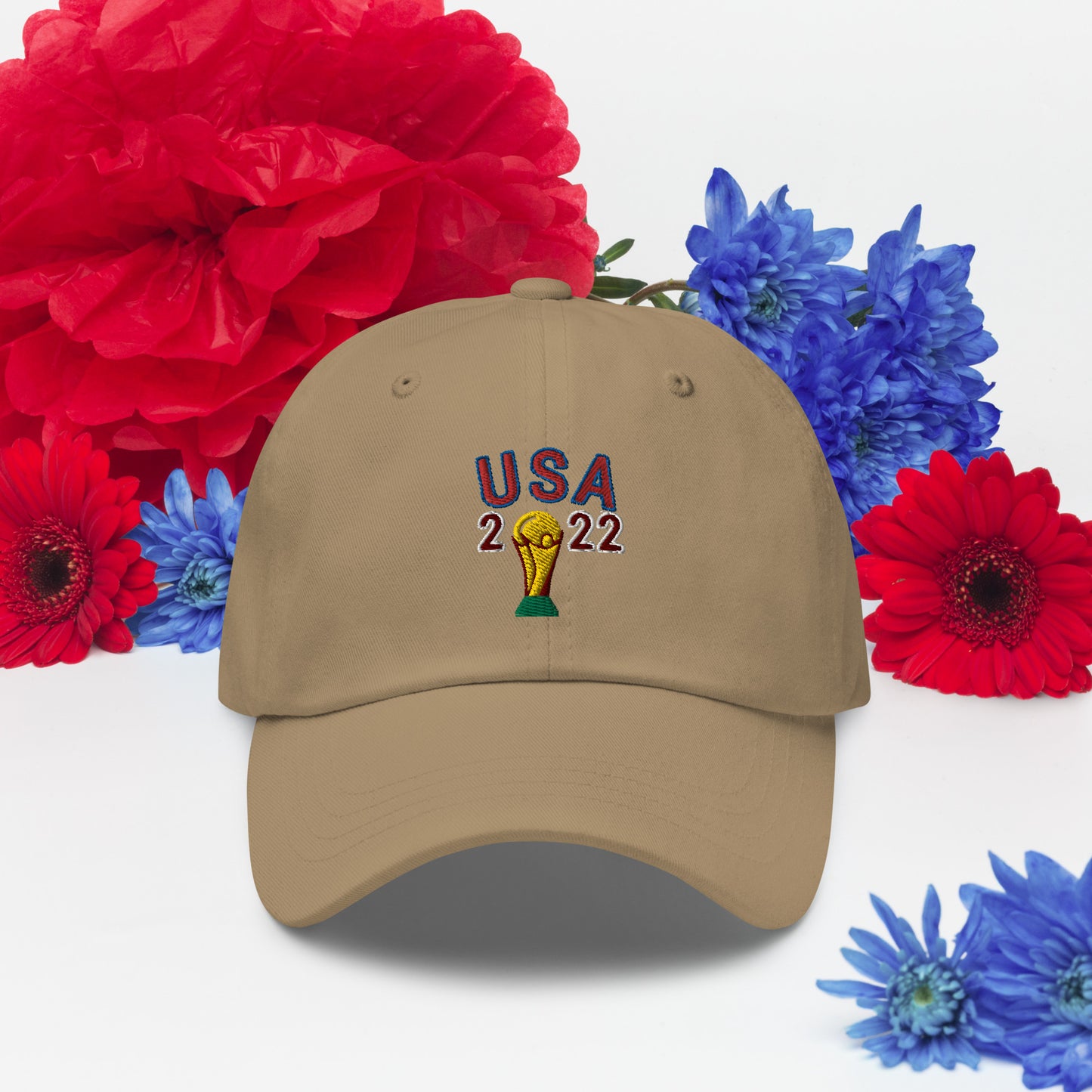 States United Hat / World Cup USA 2022 / World Cup Qatar 2022 Dad hat