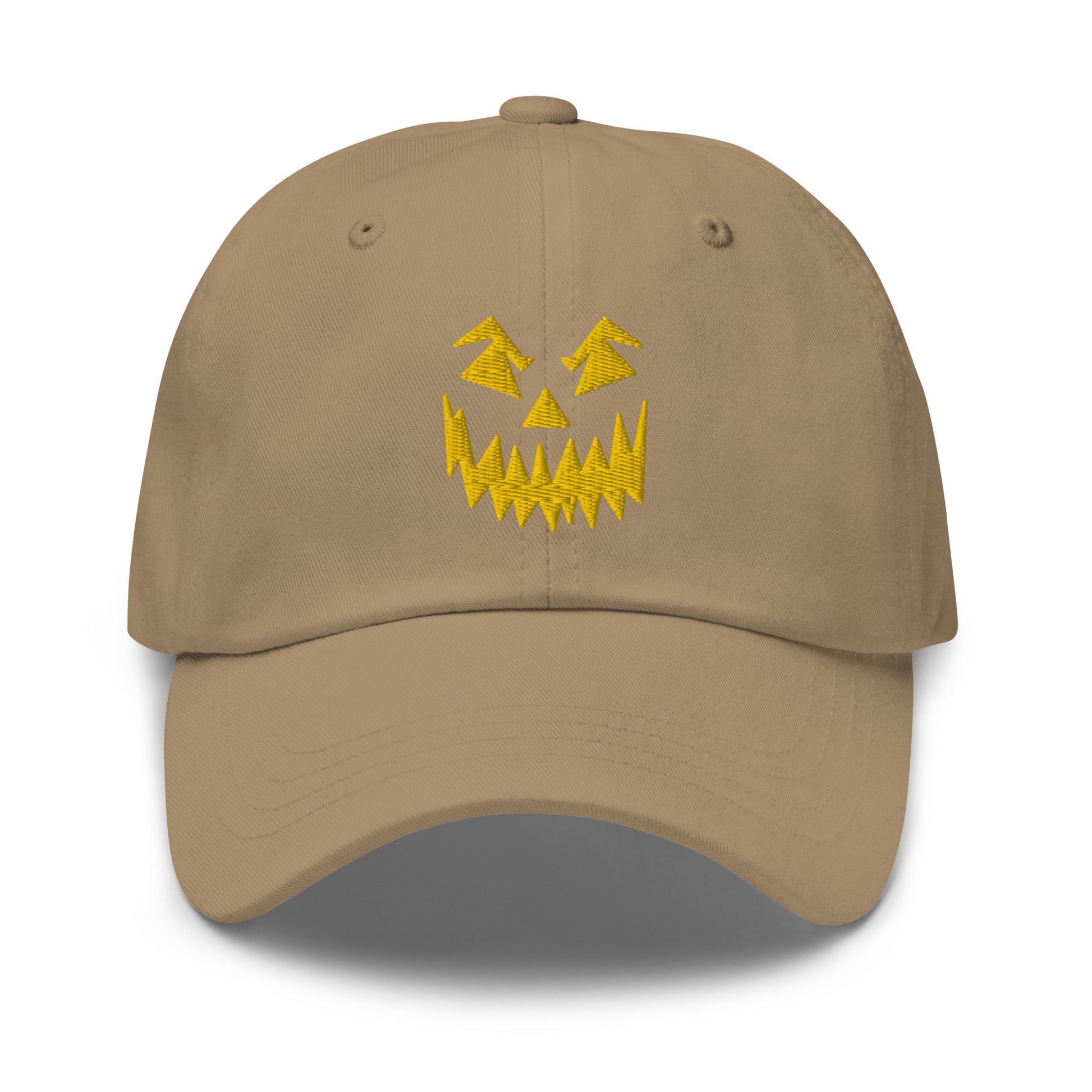 Fiery Face Hat / Scary Face Hat / Halloween Day Dad hat