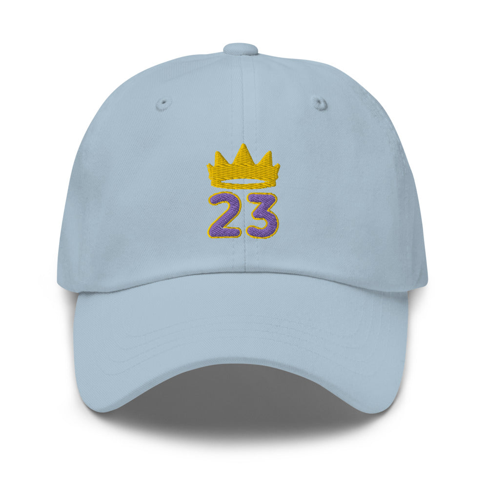 Lebron Hat / King hat / 23 hat / Lebron 23 hat / 3d embroidery 