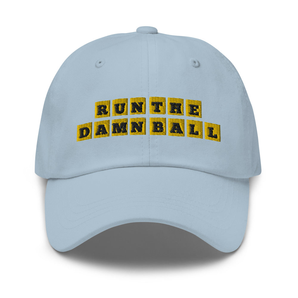 Run The Damn Ball Hat / Waffle Hat / Run The Damn Ball Dad hat