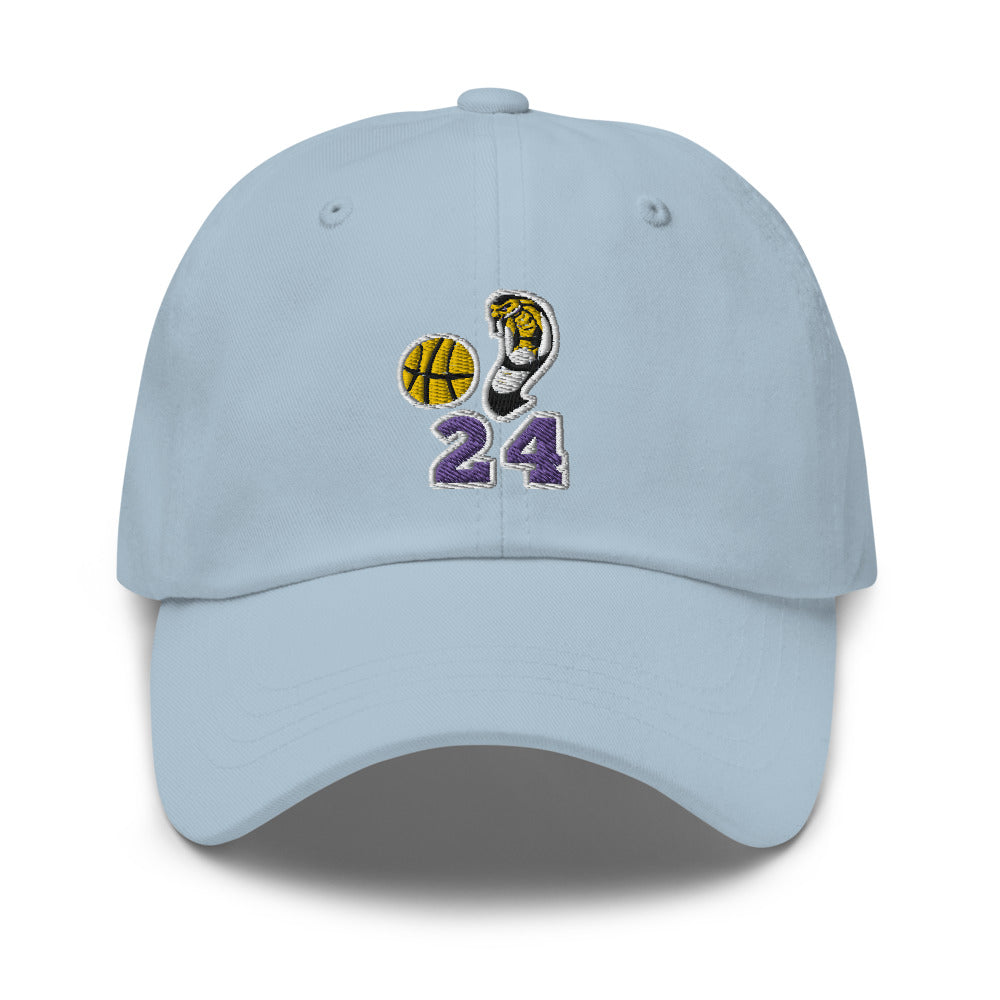 Kobe Bryant Hat / Mamba Hat / Black Mamba Hat / KB Dad hat