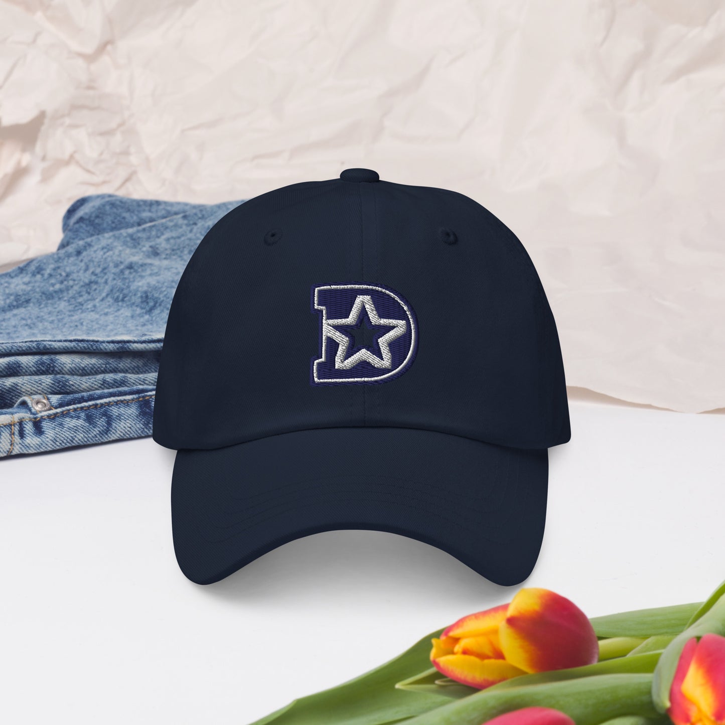 Dallas Hat / Stars Hat / D Star Hat / Dallas Cowboys Hat / D Dad hat