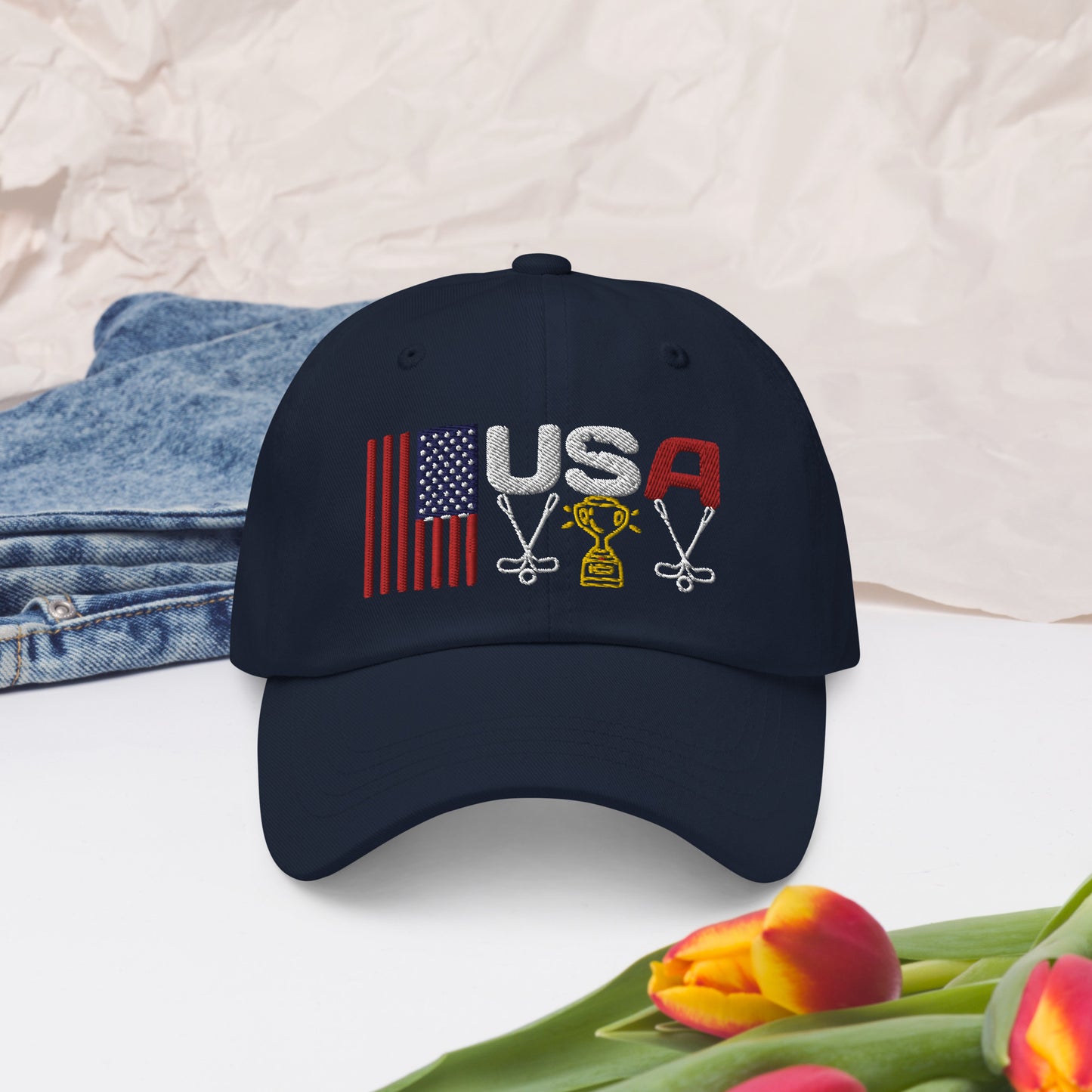 Ryder Cup Hat / Ryder Cup 2023 Hat / Golf Hat / USA Dad Hat