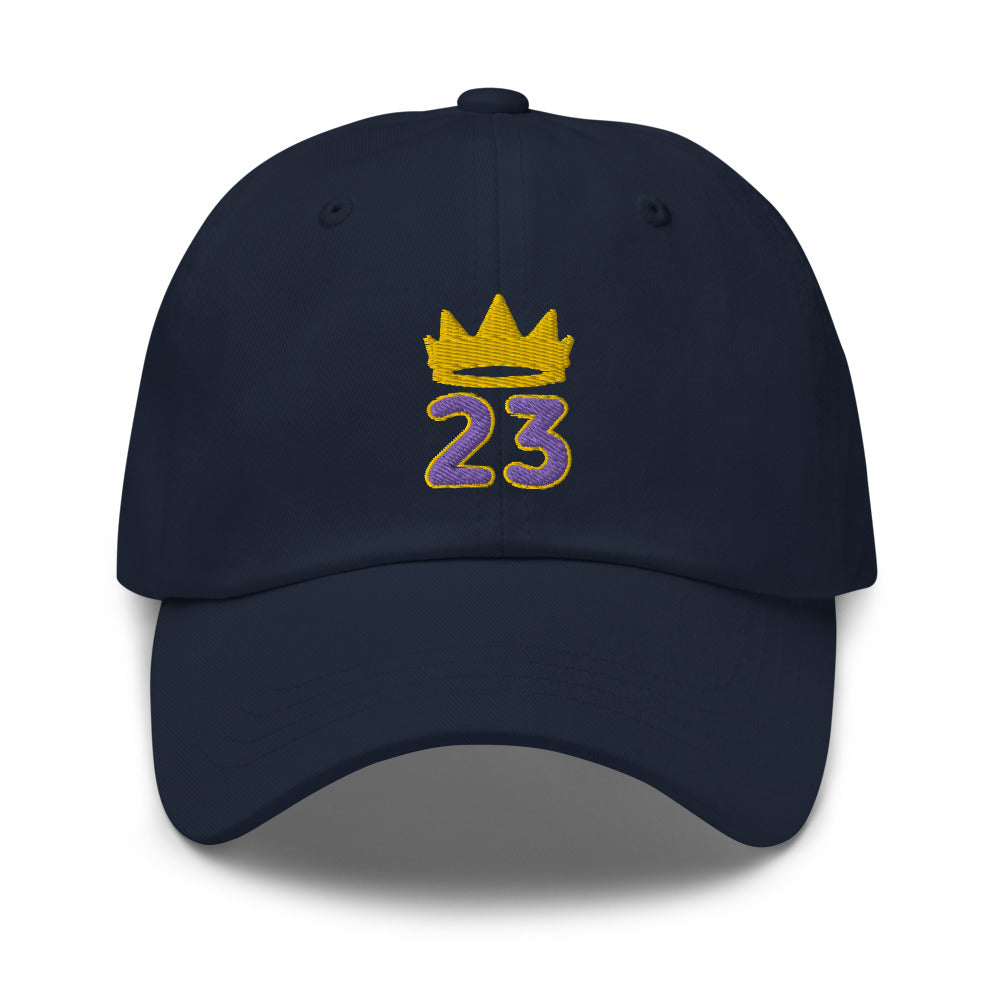 Lebron Hat / King hat / 23 hat / Lebron 23 hat / 3d embroidery 