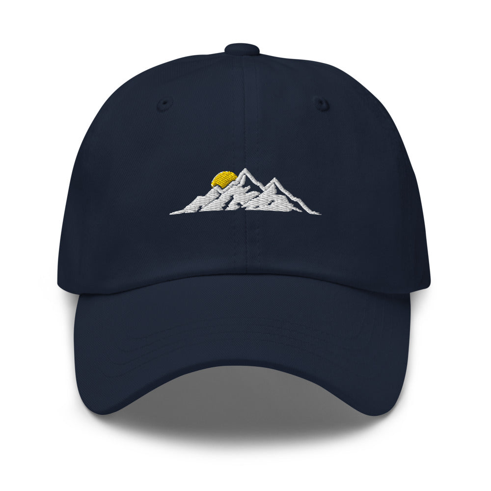 Mountains hat / Mountains embroidered hat / Mountains Dad hat