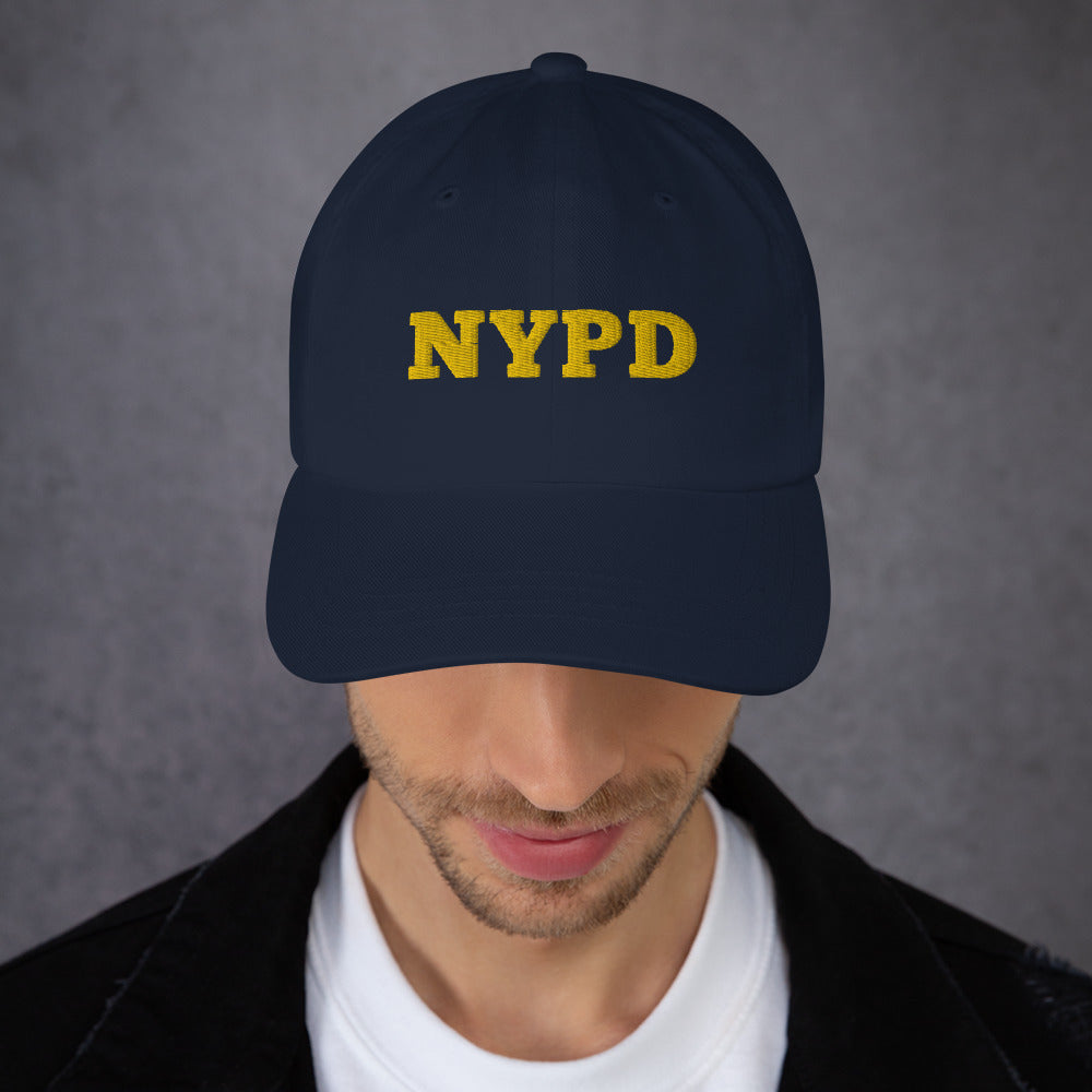 NYPD Yankees Hat / NYPD Yankees Dad Hat White