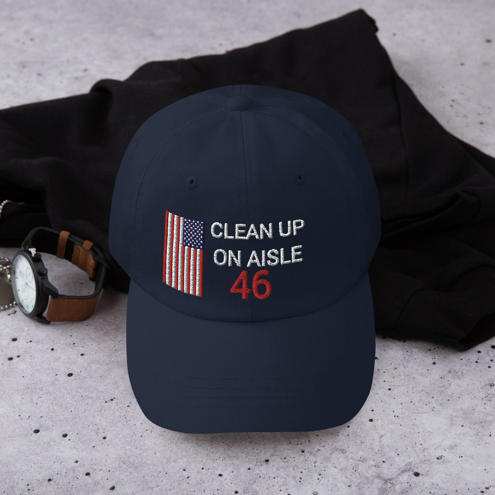 Clean Up On Aisle 46 Hat / 46 Dad hat