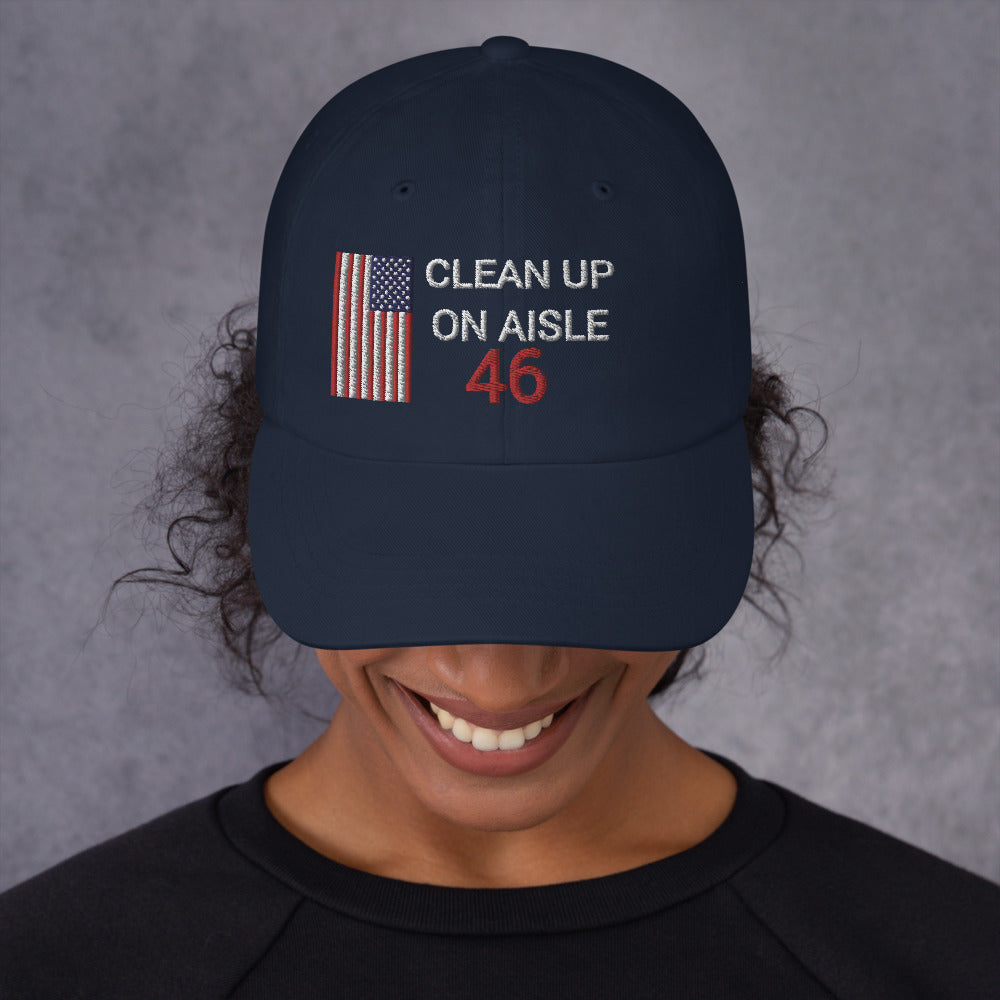 Clean Up On Aisle 46 Hat / 46 Dad hat