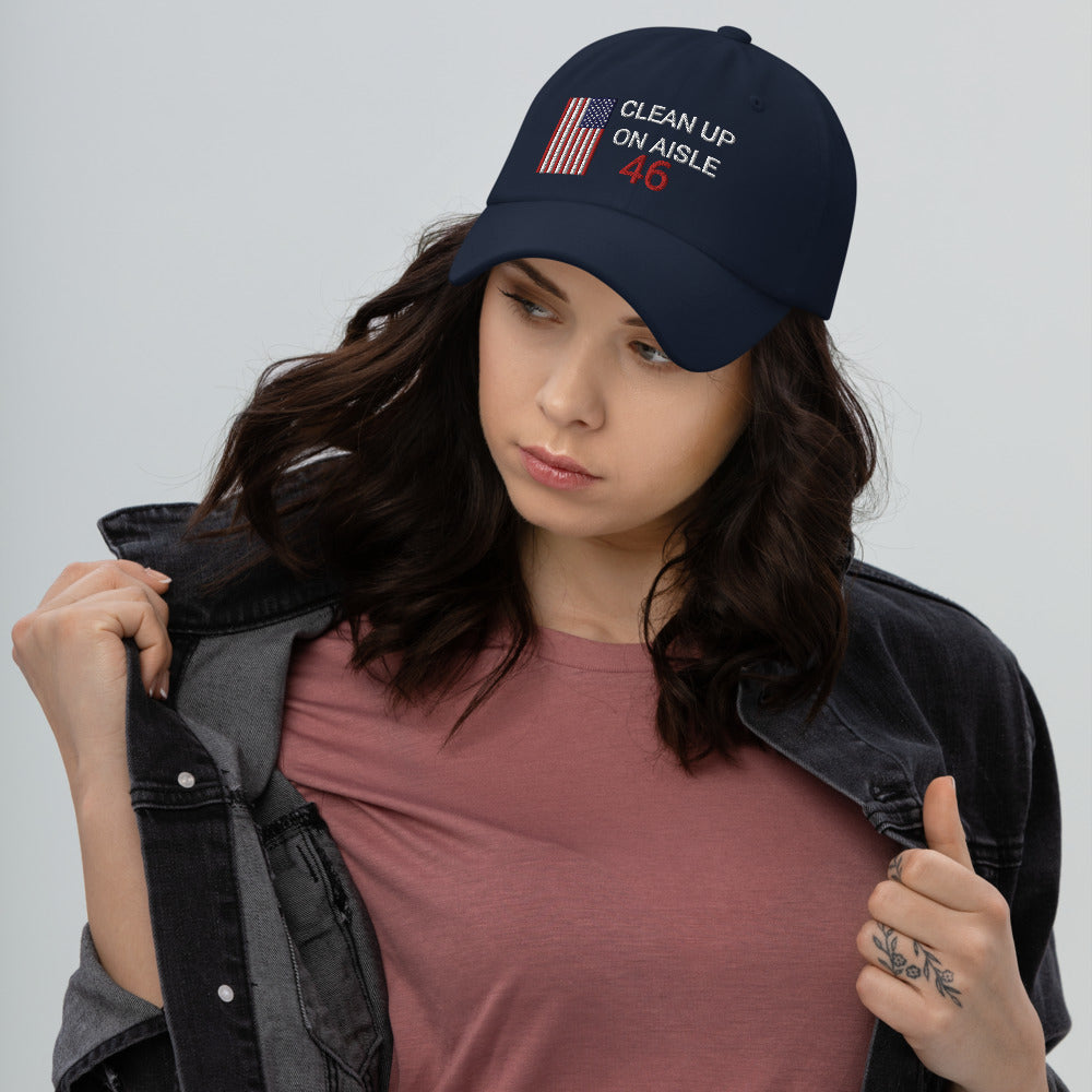 Clean Up On Aisle 46 Hat / 46 Dad hat