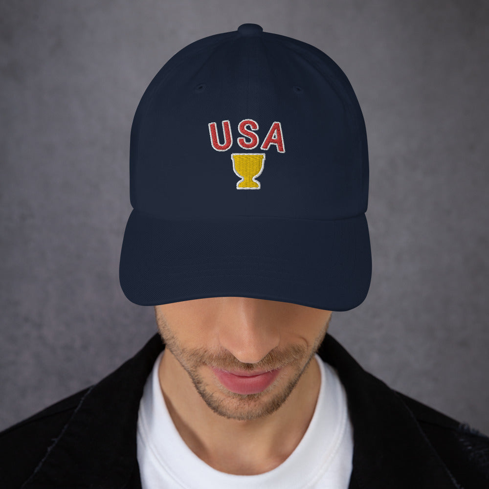 President's Cup 2024 hat / Davis Love hat / president's Cup Dad Hat