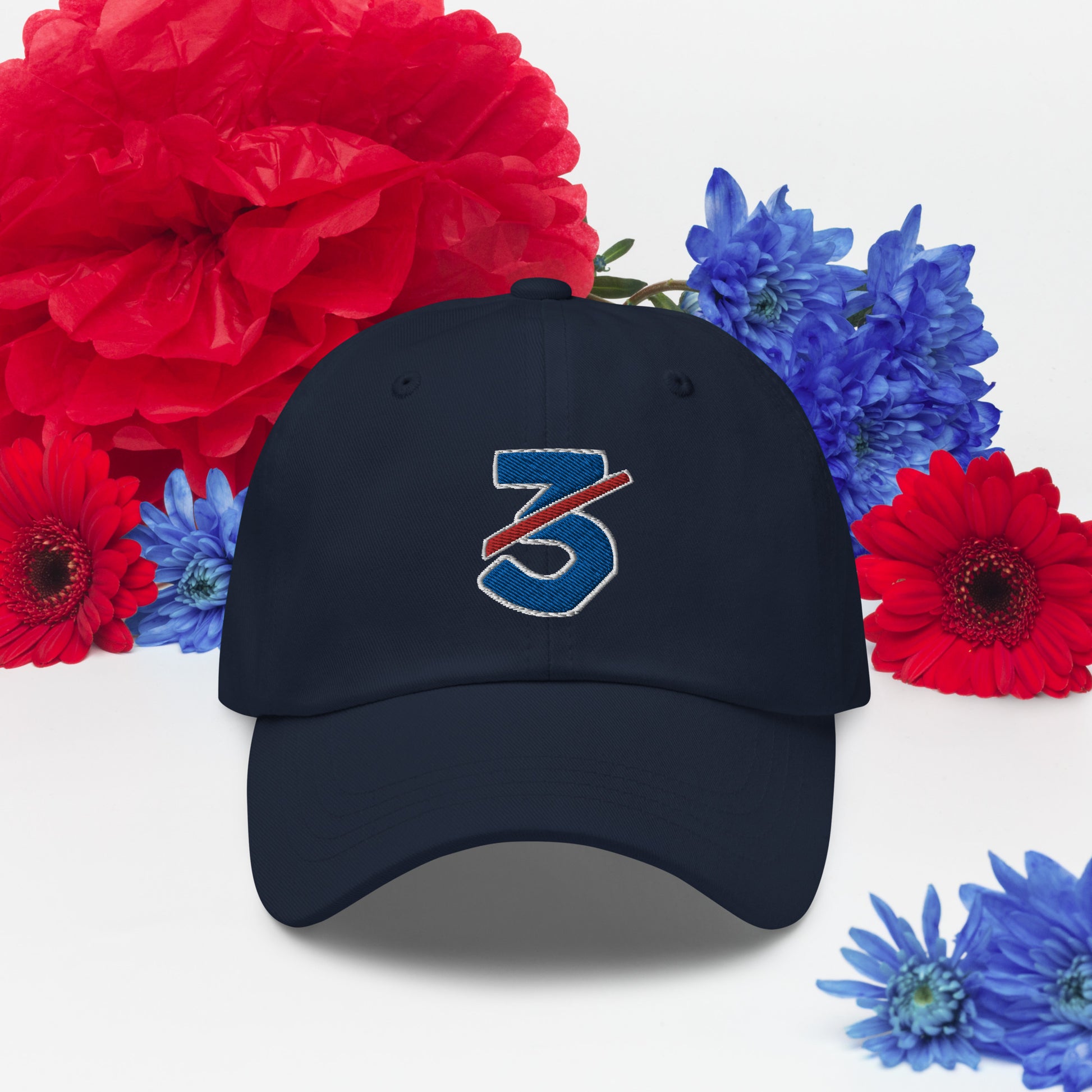 Damar Hamlin 3 Hat / Love For Damar 3 / Buffalo Bills 3 Dad Hat