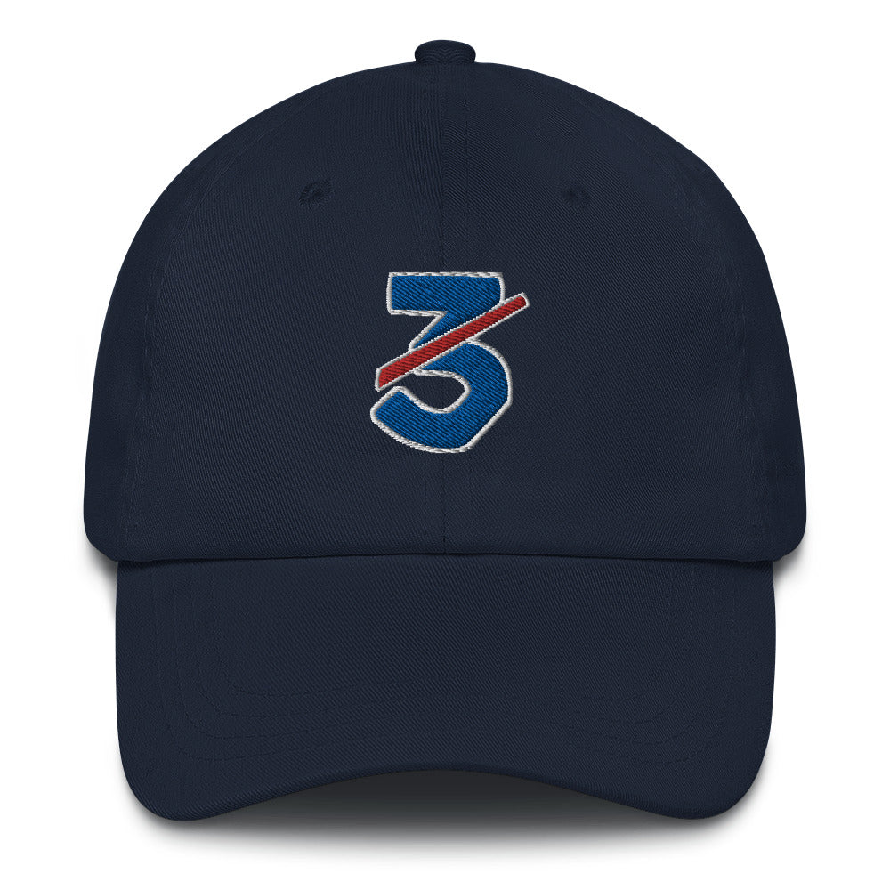 Damar Hamlin 3 Hat / Love For Damar 3 / Buffalo Bills 3 Dad Hat