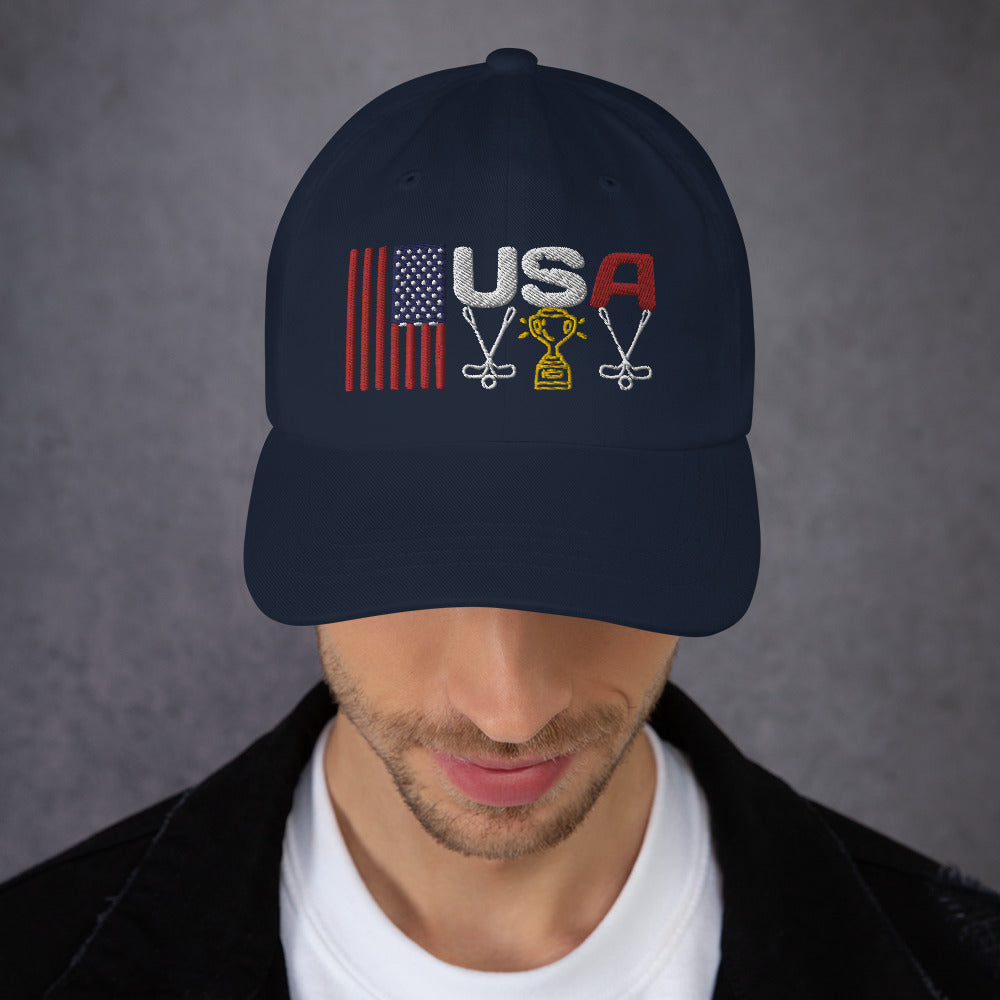 Ryder Cup Hat / Ryder Cup 2023 Hat / Golf Hat / USA Dad Hat