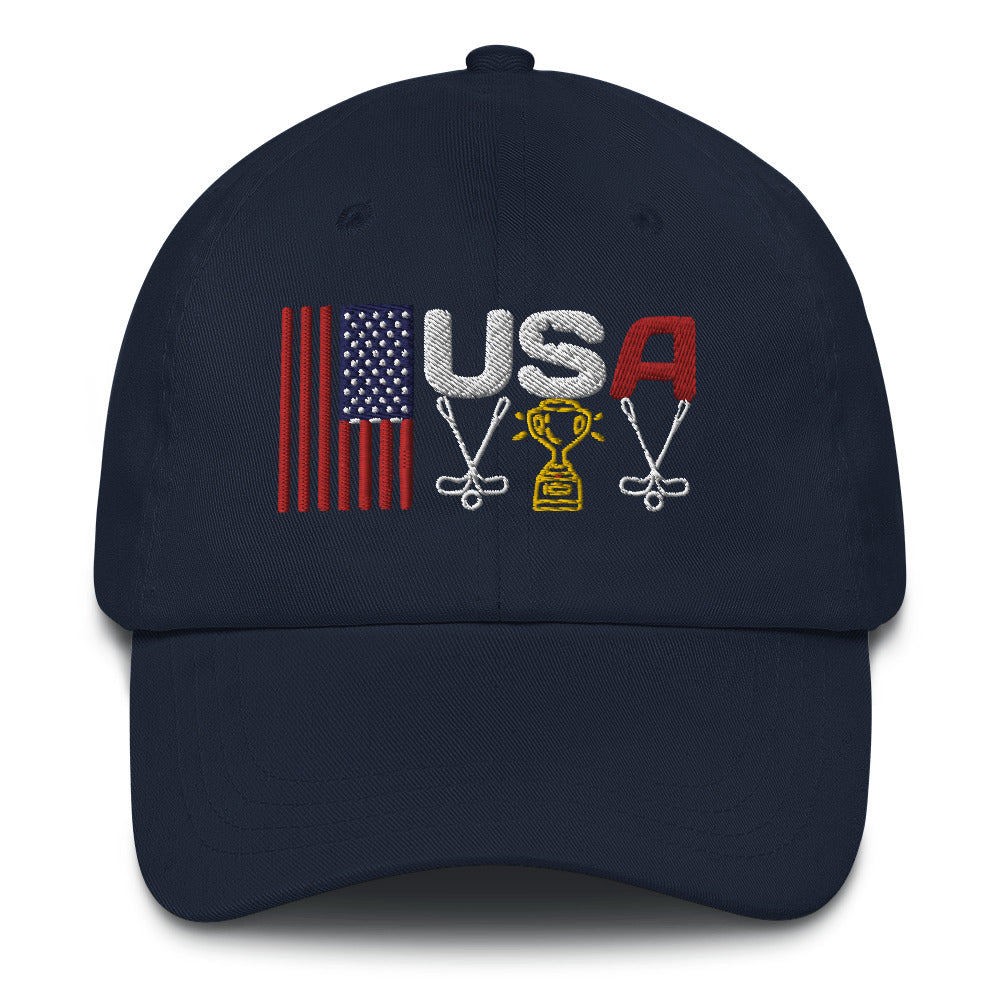 Ryder Cup Hat / Ryder Cup 2023 Hat / Golf Hat / USA Dad Hat