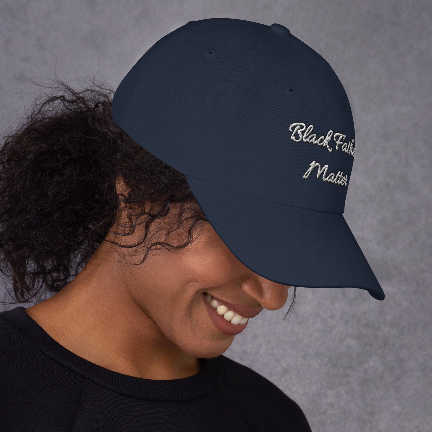 Kyrie Irving Hat / Black Father Matter / Organic Negrow Dad Hat