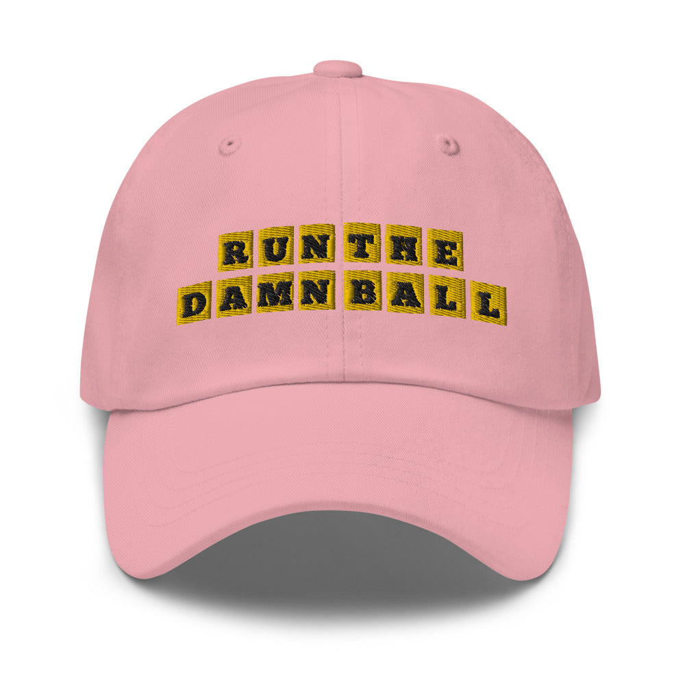 Run The Damn Ball Hat / Waffle Hat / Run The Damn Ball Dad hat