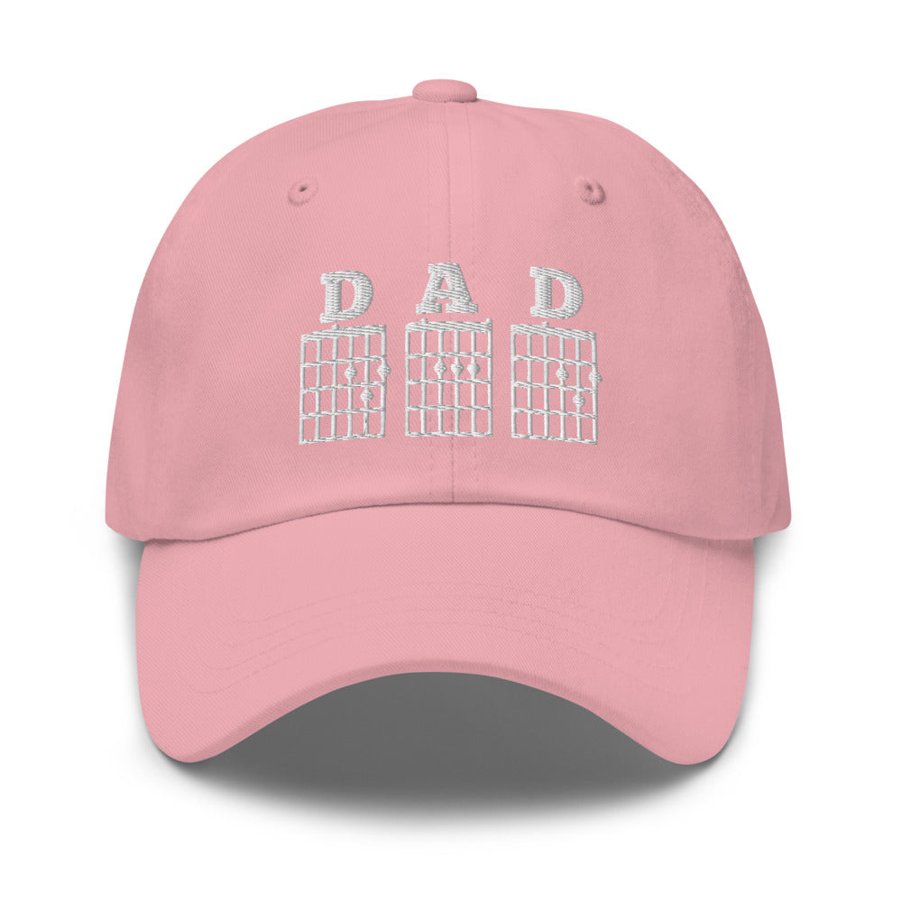 Mens Guitar Chord hat / Dad Best Ever Hat / Dad hat