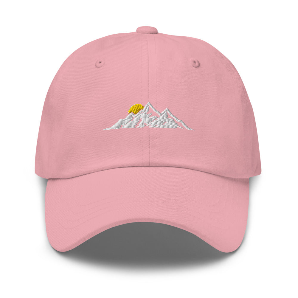 Mountains hat / Mountains embroidered hat / Mountains Dad hat