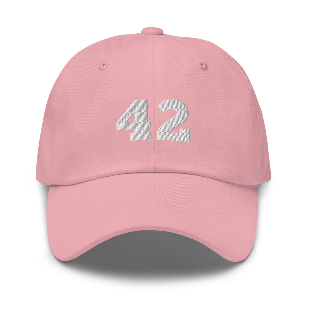 Chadwick Boseman 42 hat / Black Panther hat / 42 hat / Dad hat