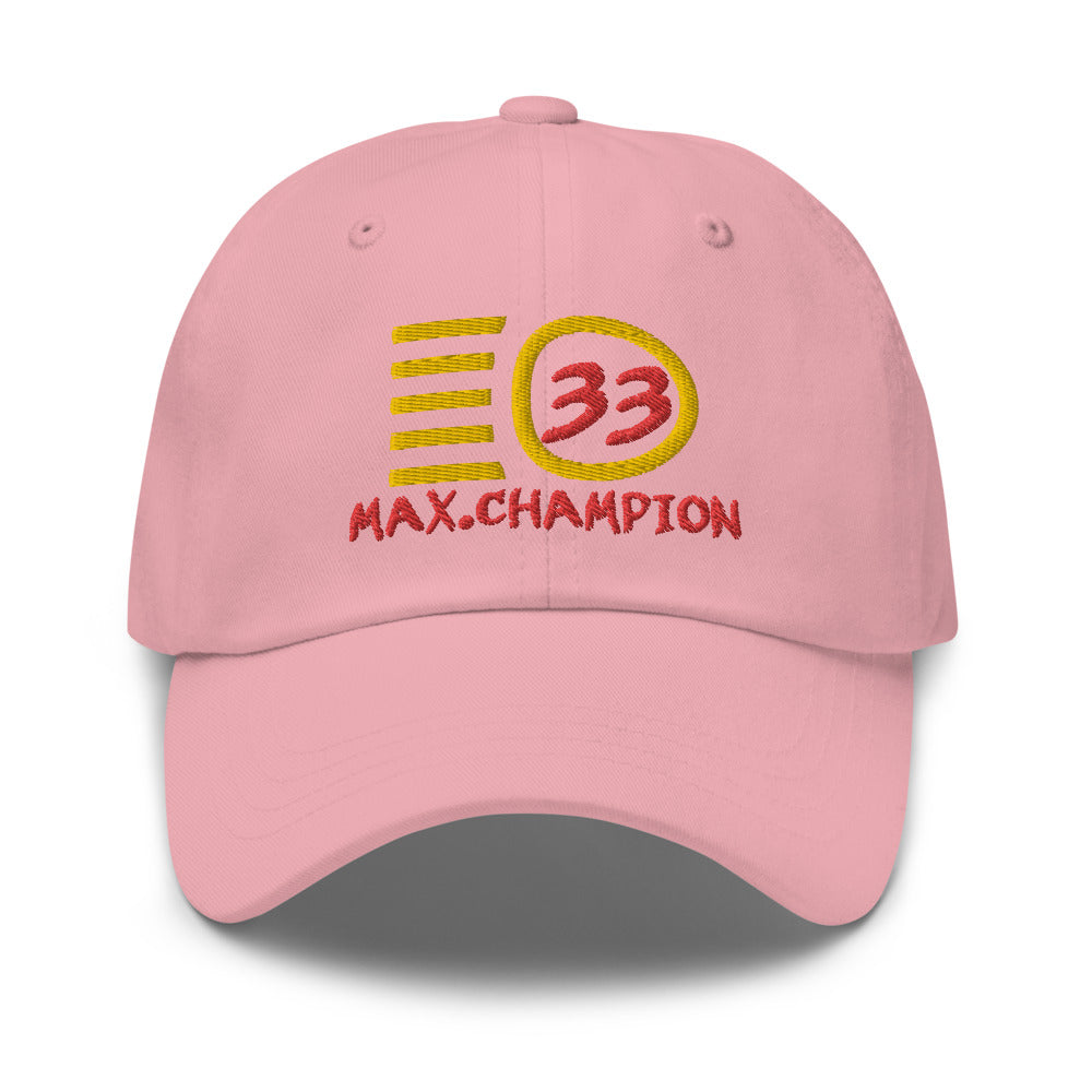 Max Verstappen Champion hat / 33 hat / Dad hat