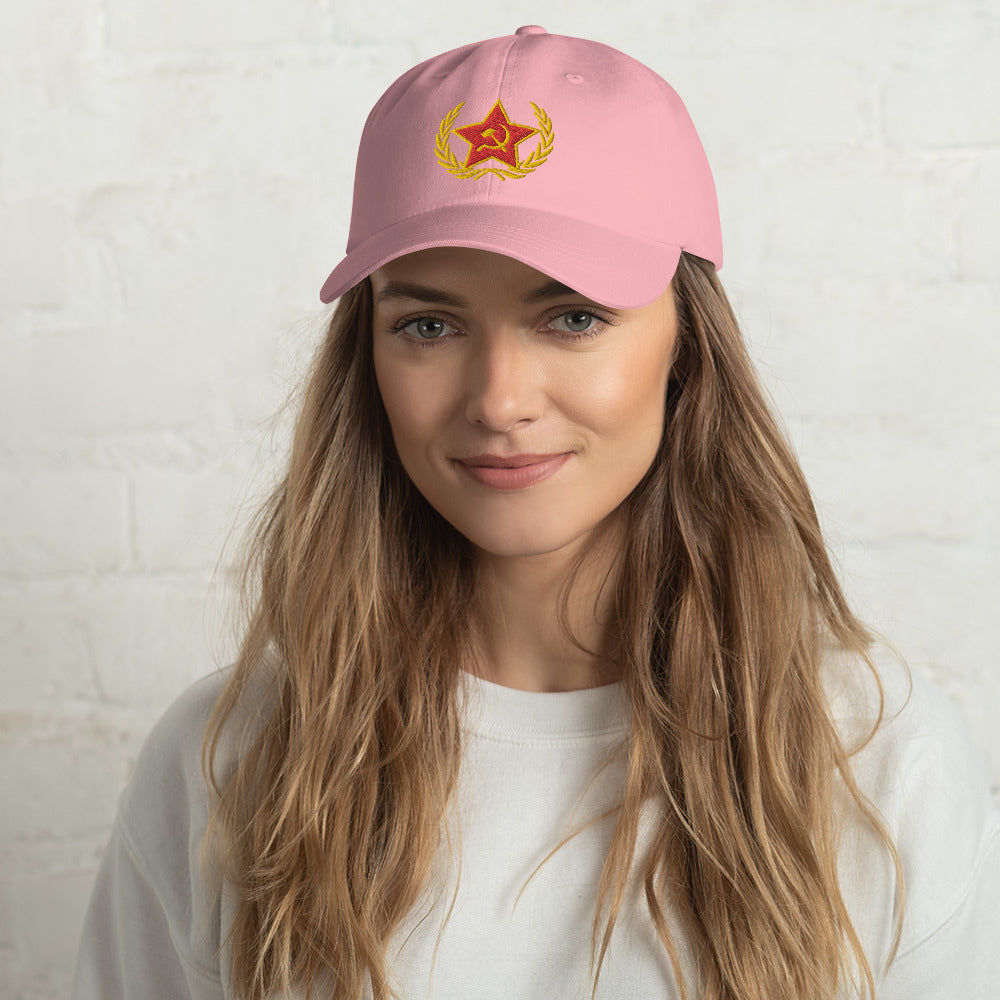 jen psaki hat / Russian star hat /  jen psaki in russian Dad hat