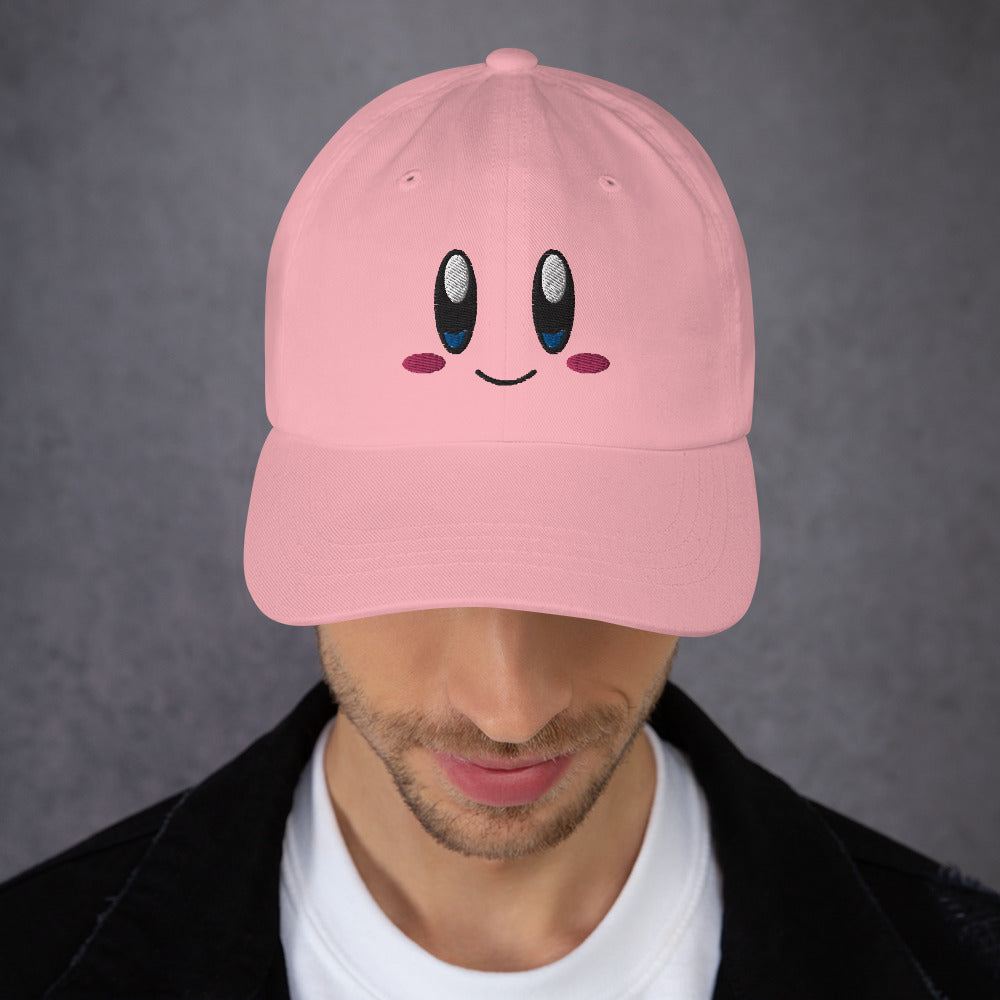 Kirby Hat / Funny Face Kirby / Kirby Dad hat