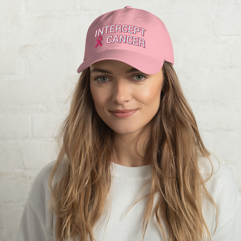 Intercept Cancer Hat / Cancer Hat / Intercept Cancer Dad hat