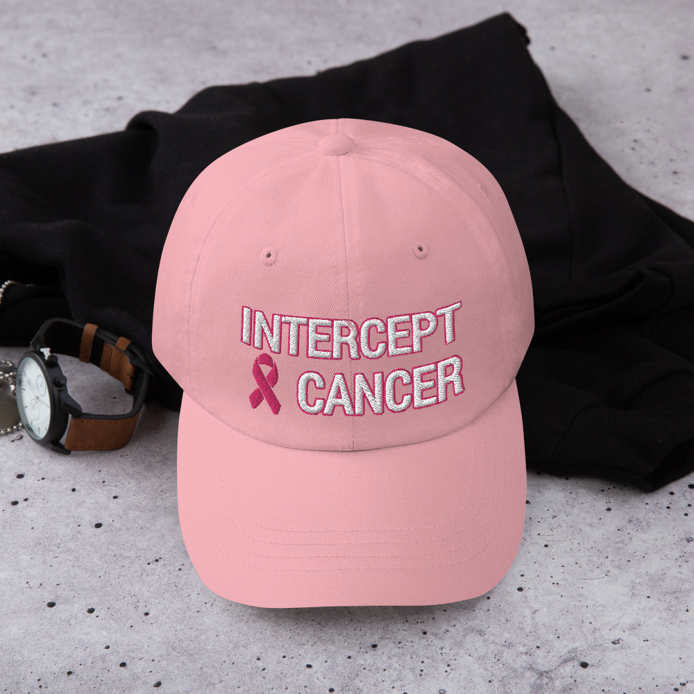 Intercept Cancer Hat / Cancer Hat / Intercept Cancer Dad hat