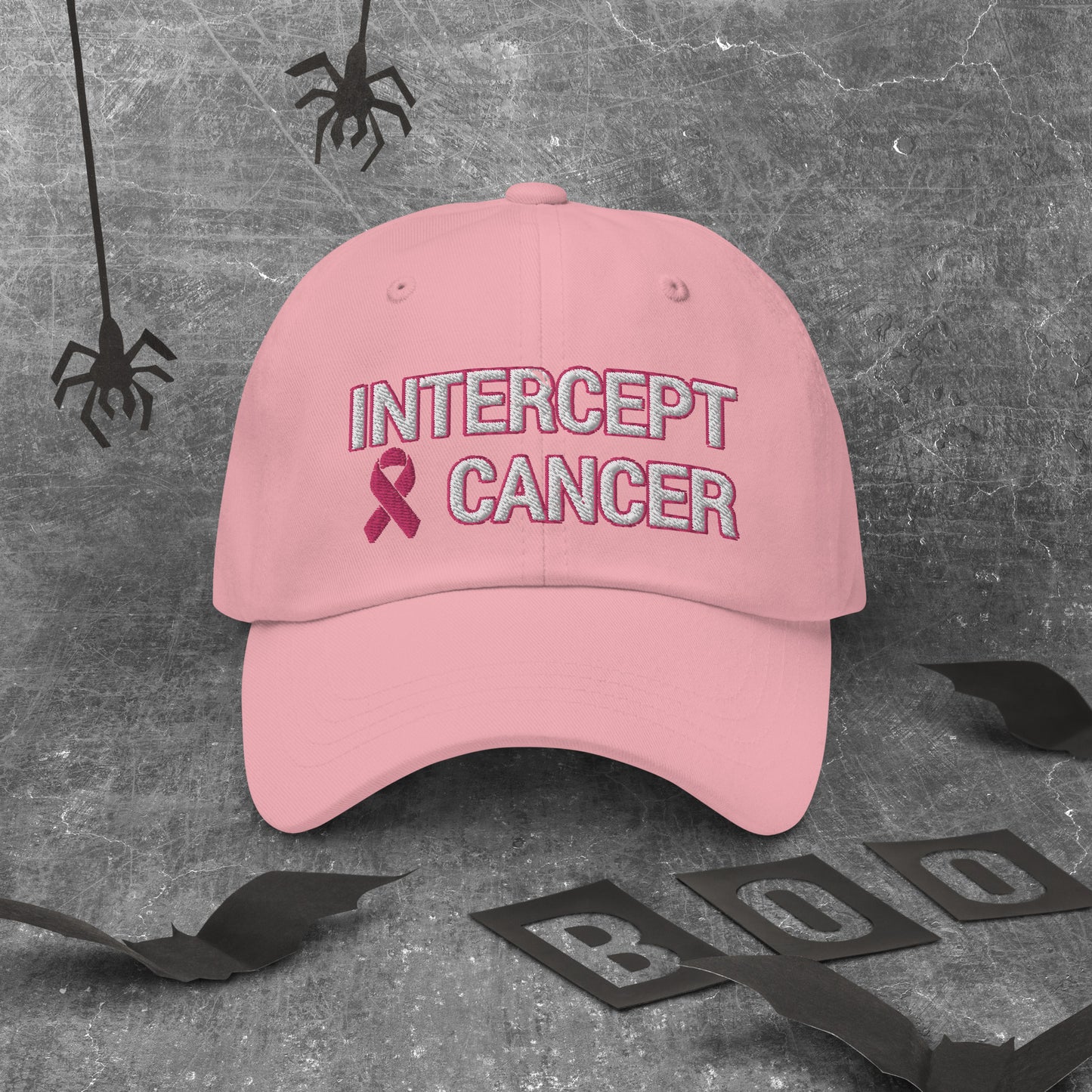 Intercept Cancer Hat / Cancer Hat / Intercept Cancer Dad hat