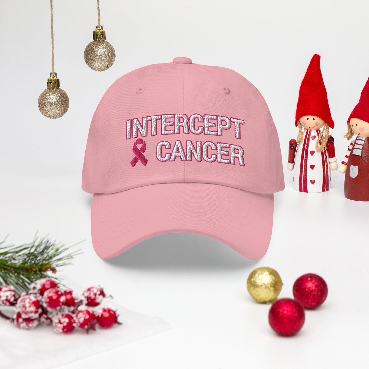 Intercept Cancer Hat / Cancer Hat / Intercept Cancer Dad hat