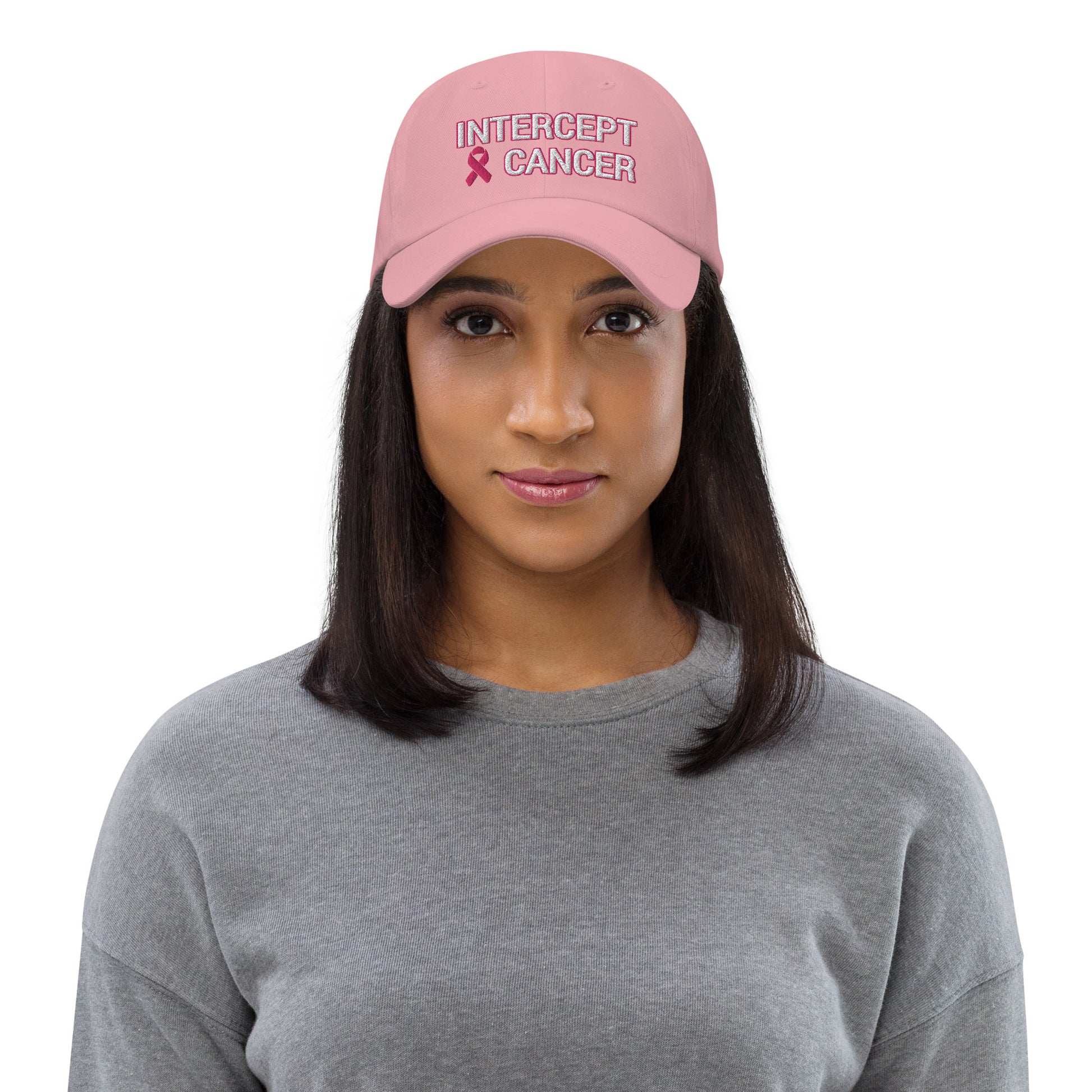 Intercept Cancer Hat / Cancer Hat / Intercept Cancer Dad hat