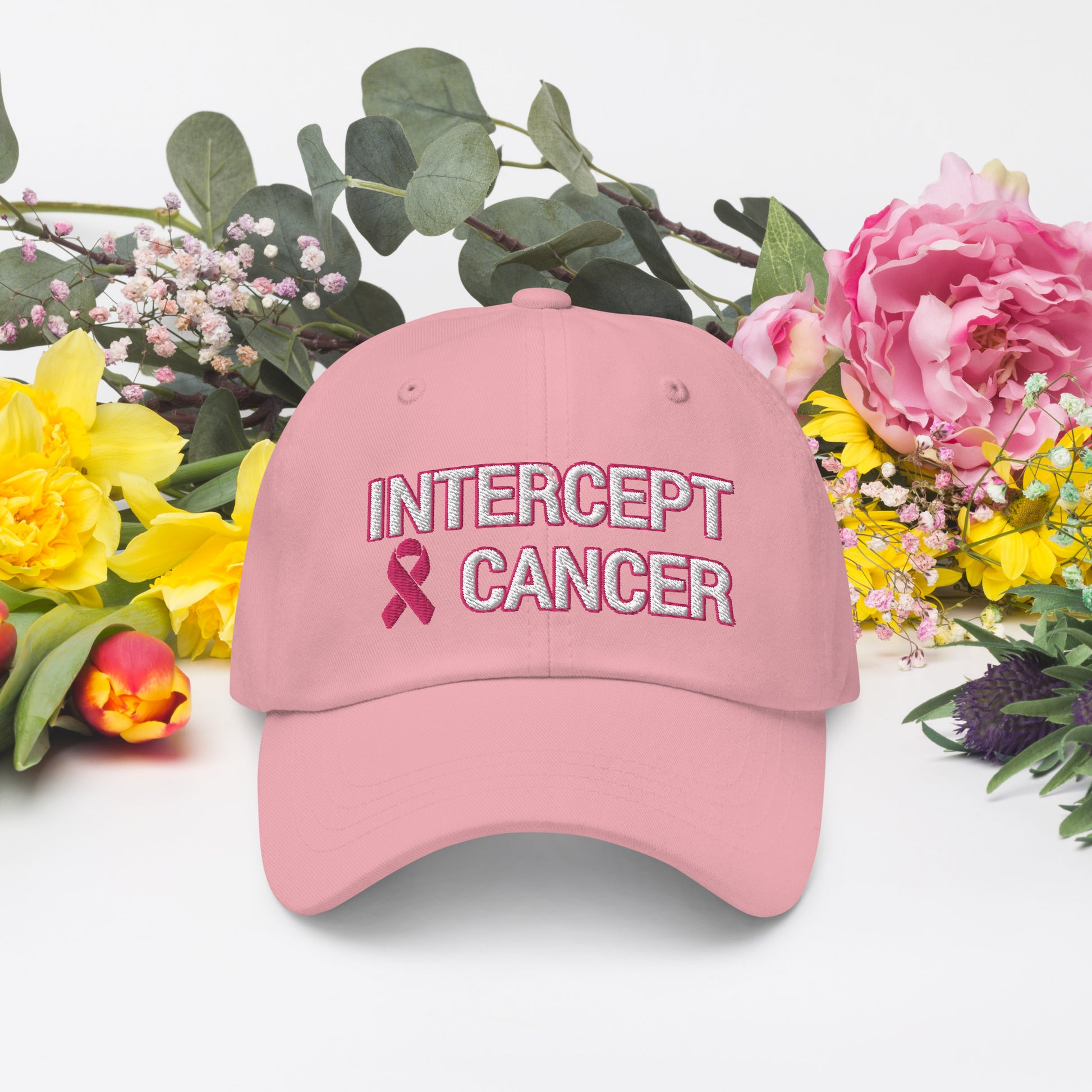 Intercept Cancer Hat / Cancer Hat / Intercept Cancer Dad hat