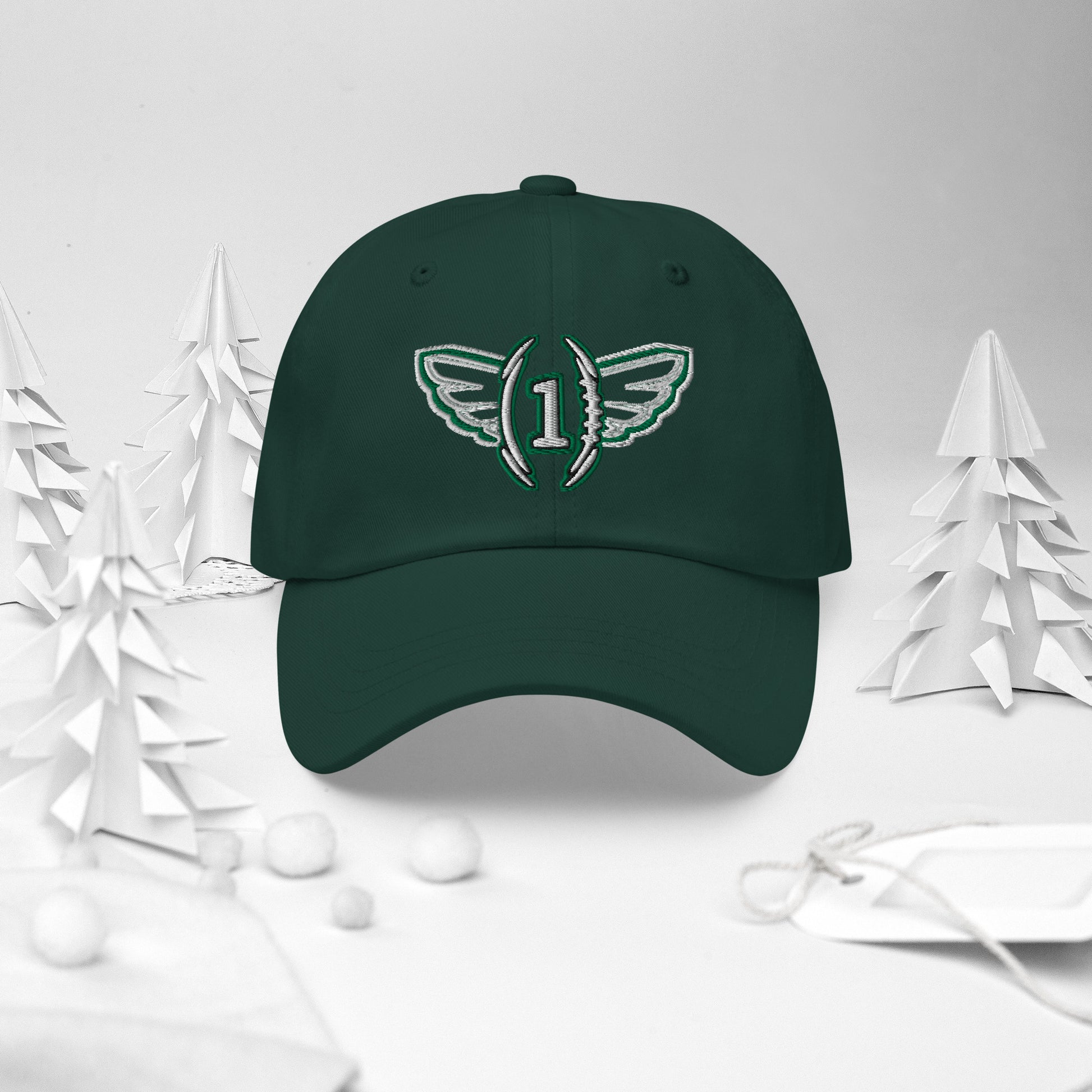 Jalen Hurts Hat / 1QB Hat / 1 Hat / Eagles Champions Dad Hat